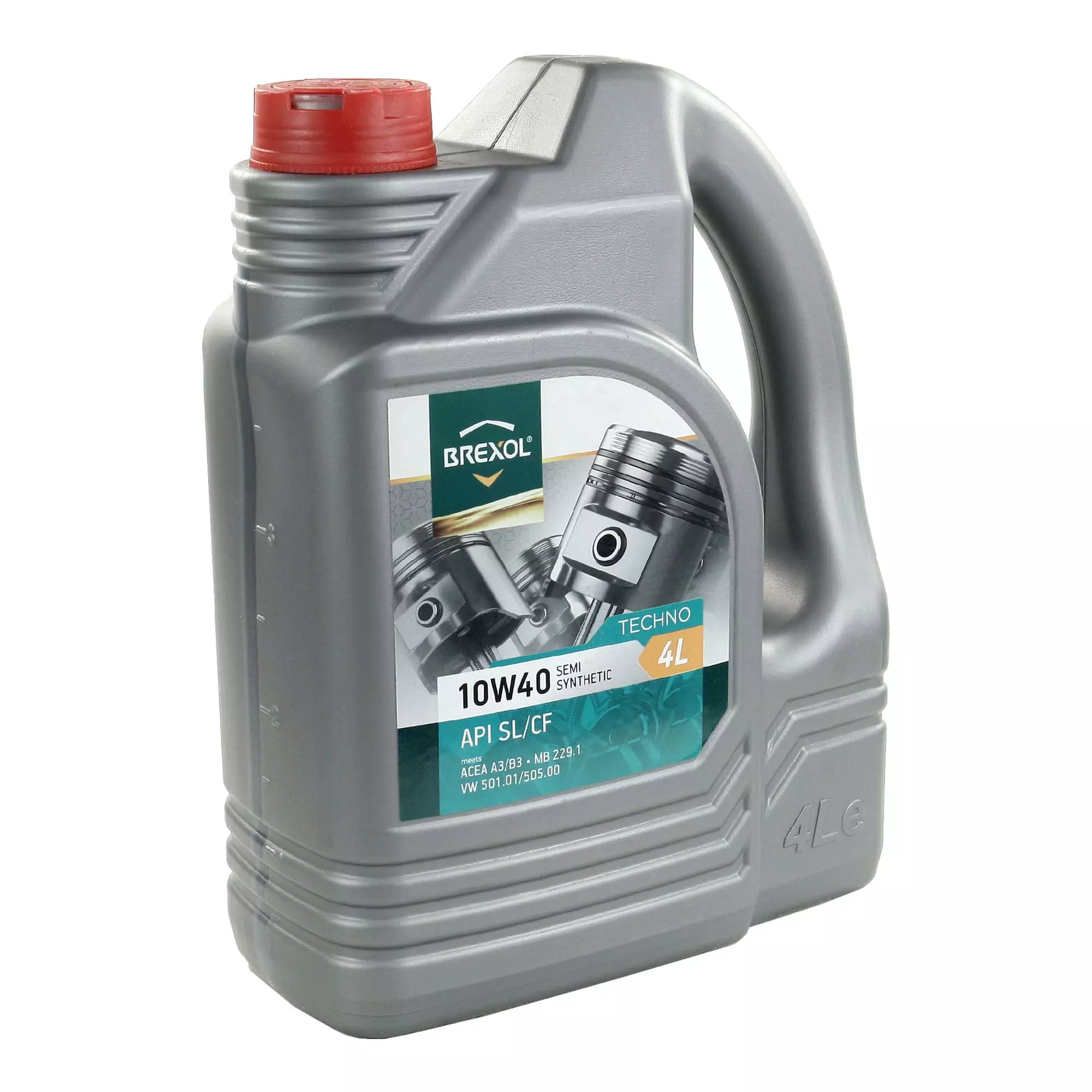 Масло моторное BREXOL TECHNO 10W40 SL/CF 4л Масло моторное BREXOL TECHNO 10W40 SL/CF 4л