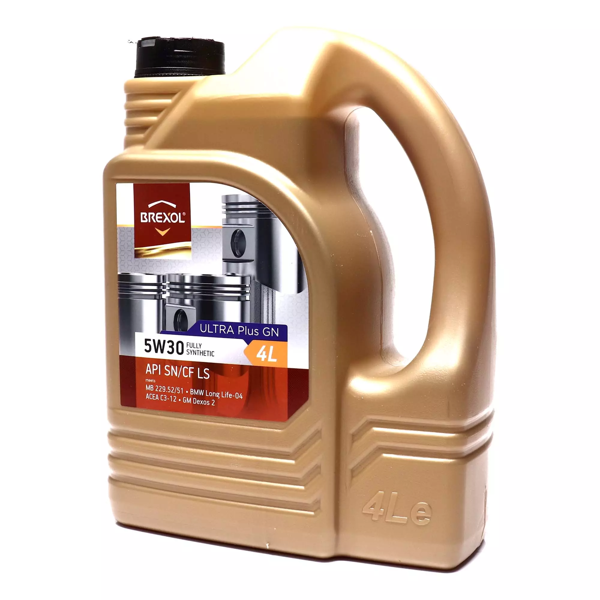 Моторна олива BREXOL Ultra Plus GN 5W30 API SN/CF LS 4л Моторна олива BREXOL Ultra Plus GN 5W30 API SN/CF LS 4л