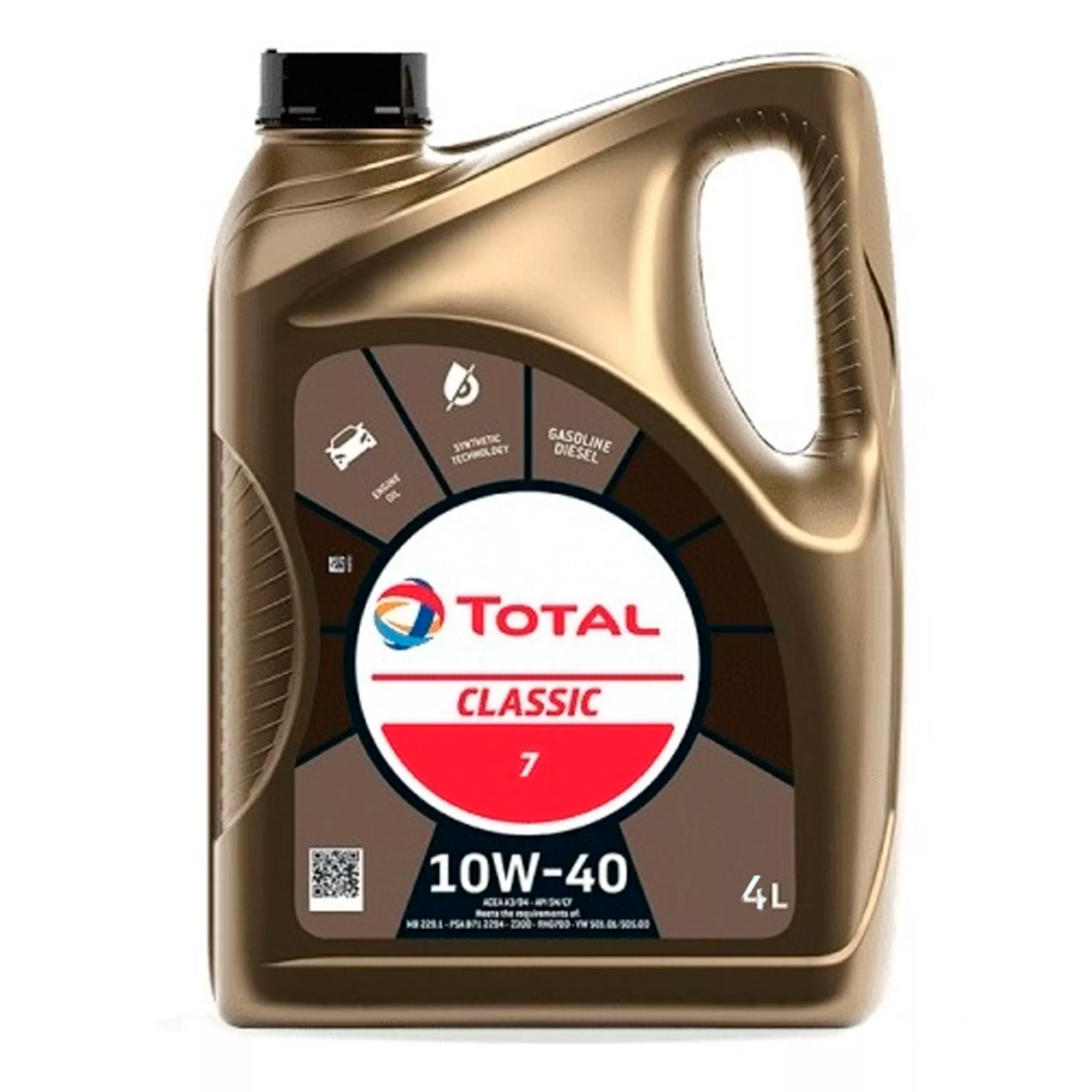 Моторна олива Total Classic 10W-40 4л (166787) Моторна олива Total Classic 10W-40 4л (166787)