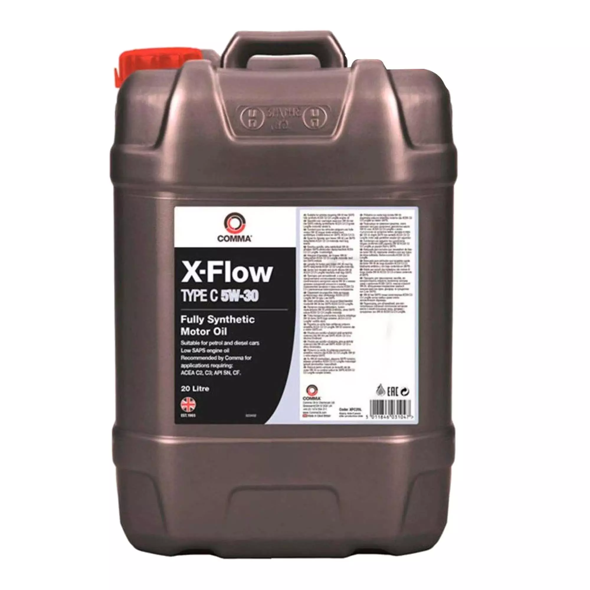 Моторное масло COMMA X-FLOW C 5W-30 20л (E4ADD4) Моторное масло COMMA X-FLOW C 5W-30 20л (E4ADD4)
