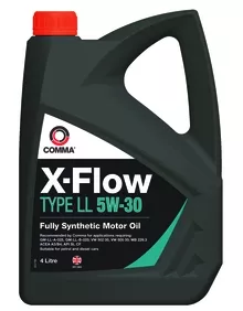 Масло моторне COMMA X-FLOW LL 5W-30 SYN. 4л (C5C748)