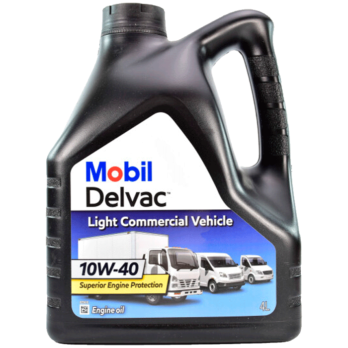 Моторное масло Mobil Delvac Light Commercial Vehicle 10W-40 4л