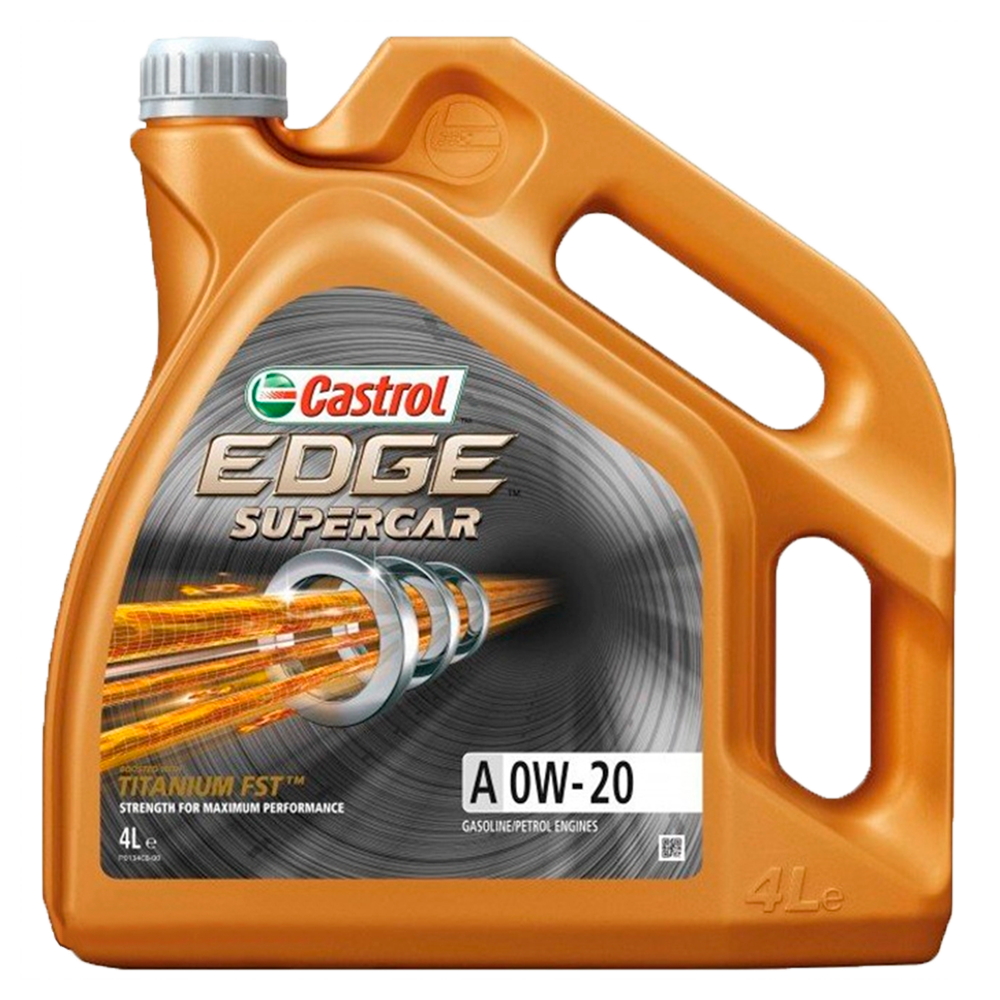 Моторное масло Castrol Edge Supercar 0W-20 4л