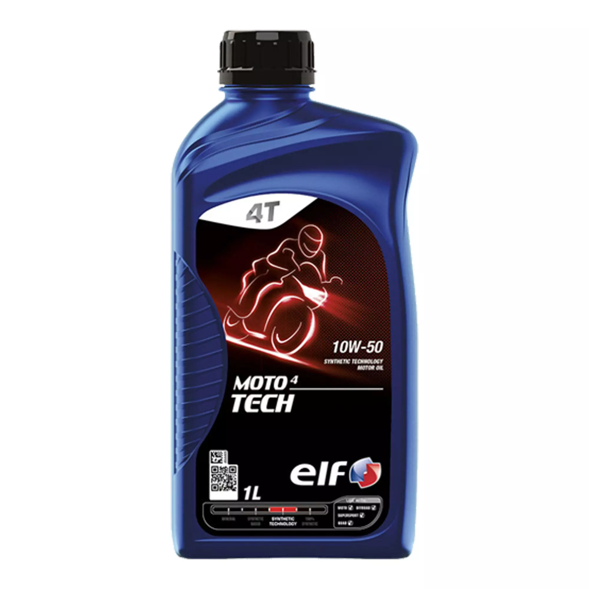 Моторна олива Elf Moto 4 Tech 10W-50 1л (194956) Моторна олива Elf Moto 4 Tech 10W-50 1л (194956)