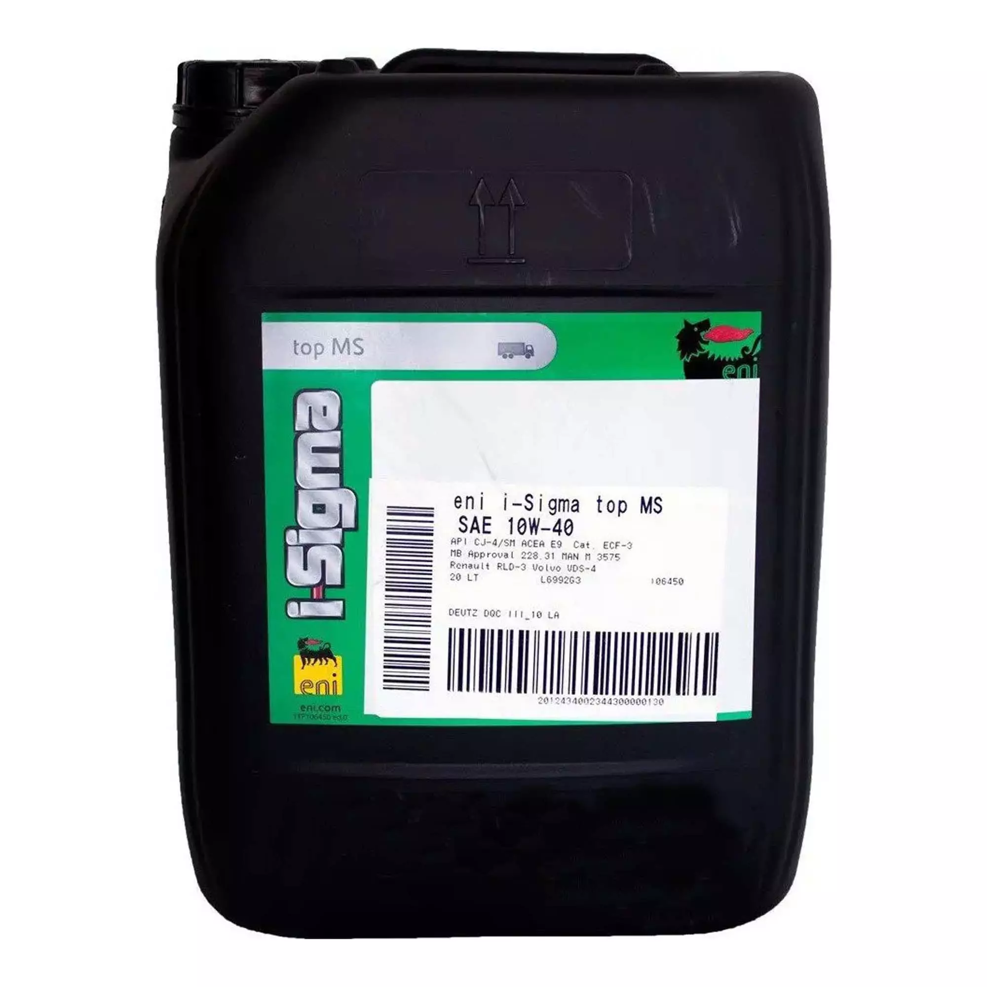 Моторна олива Eni i-Sigma top MS 10W-40 (Каністра 20л) Моторна олива Eni i-Sigma top MS 10W-40 (Каністра 20л)