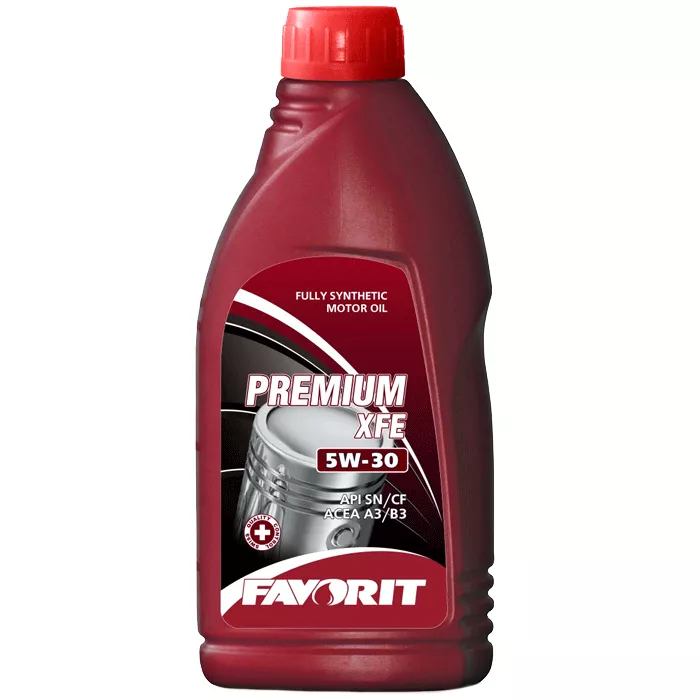 Моторна олива Favorit "Premium XFE SAE 5W-30 API SN/CF", 1л (4810446006094) Моторна олива Favorit "Premium XFE SAE 5W-30 API SN/CF", 1л (4810446006094)