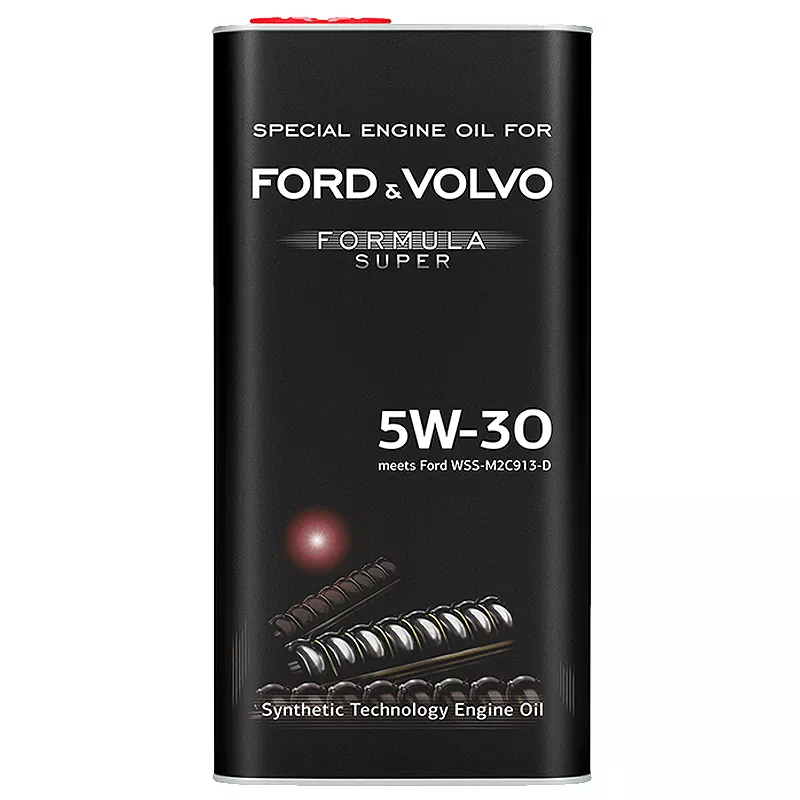 Моторна олива FORD/VOLVO Synthetic Engine Oil 5W-30 (API SN/CF/ACEA A5/B5/WSS-M2C913-D) метал 5л (FF6716-5ME) Моторна олива FORD/VOLVO Synthetic Engine Oil 5W-30 (API SN/CF/ACEA A5/B5/WSS-M2C913-D) метал 5л (FF6716-5ME)