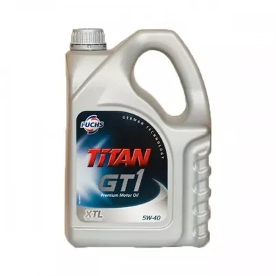 Моторное масло FUCHS TITAN GT 1 5W-40 XTL 5л Моторное масло FUCHS TITAN GT 1 5W-40 XTL 5л