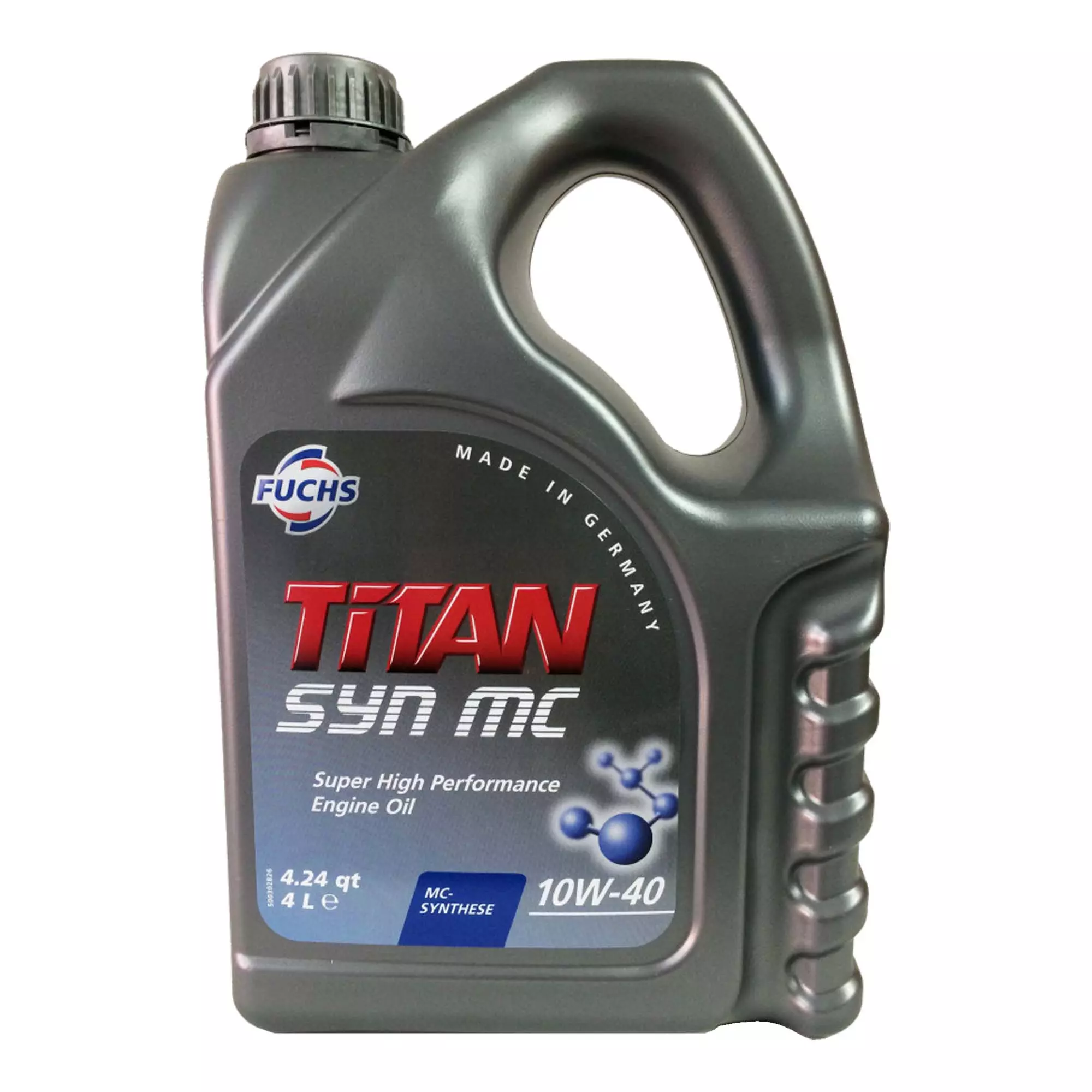 Моторное масло FUCHS TITAN SYN MC 10W-40 4л Моторное масло FUCHS TITAN SYN MC 10W-40 4л