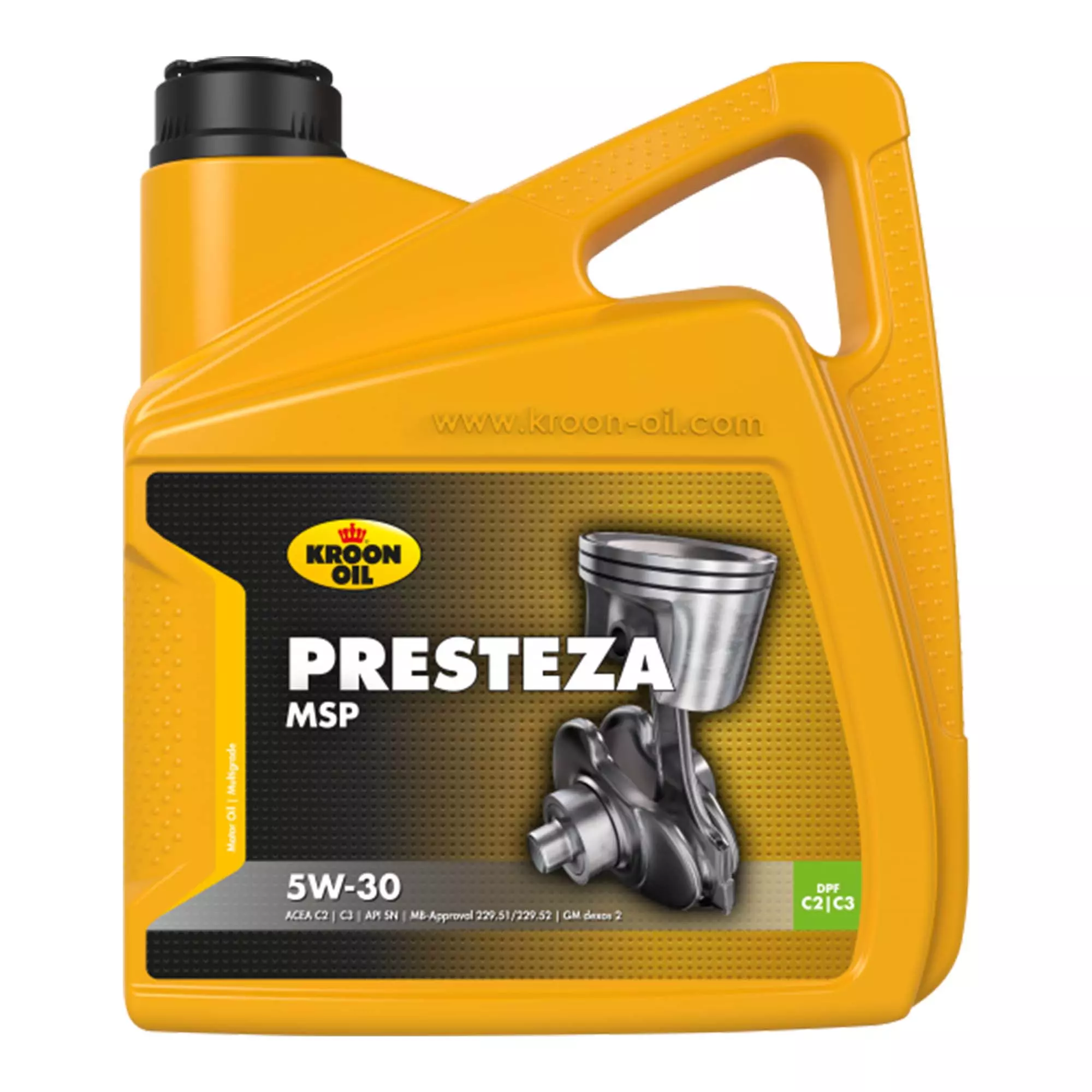 Масло моторное Kroon Oil Presteza MSP 5W-30 4л (35137)