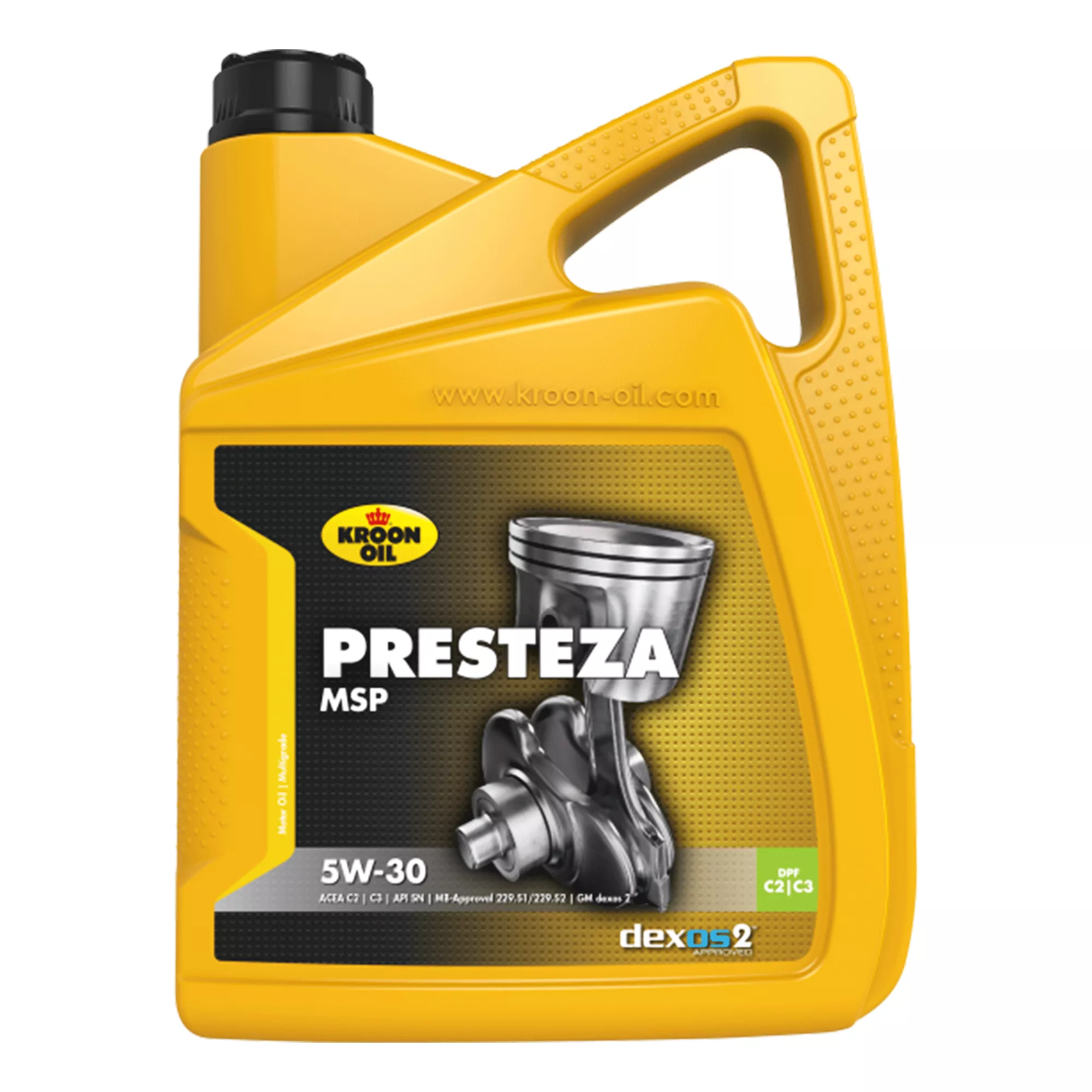 Масло моторное Kroon Oil Presteza MSP 5W-30 C3 5л (33229)