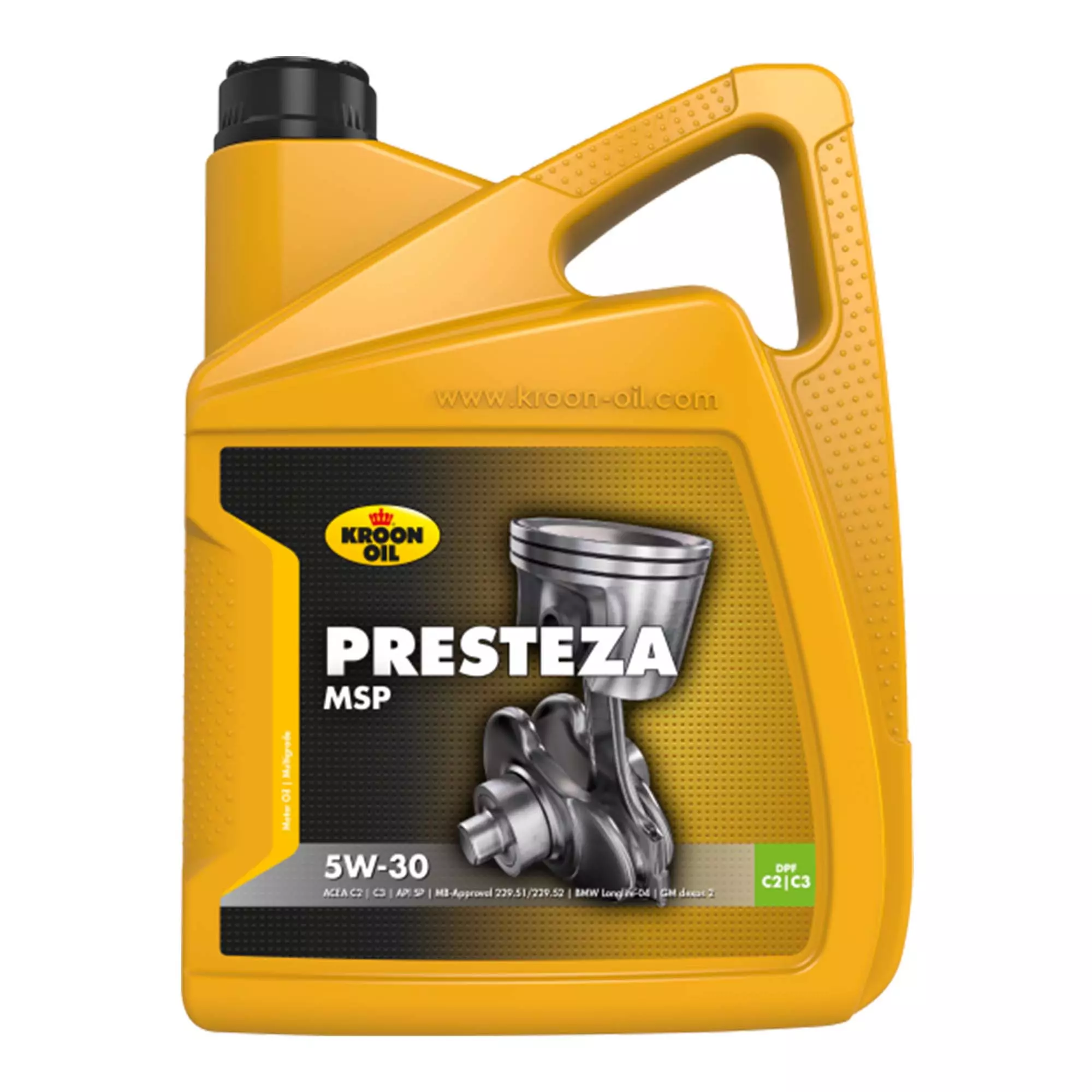 Масло моторное Kroon Oil Presteza MSP 5W-30 C3 5л (33229)