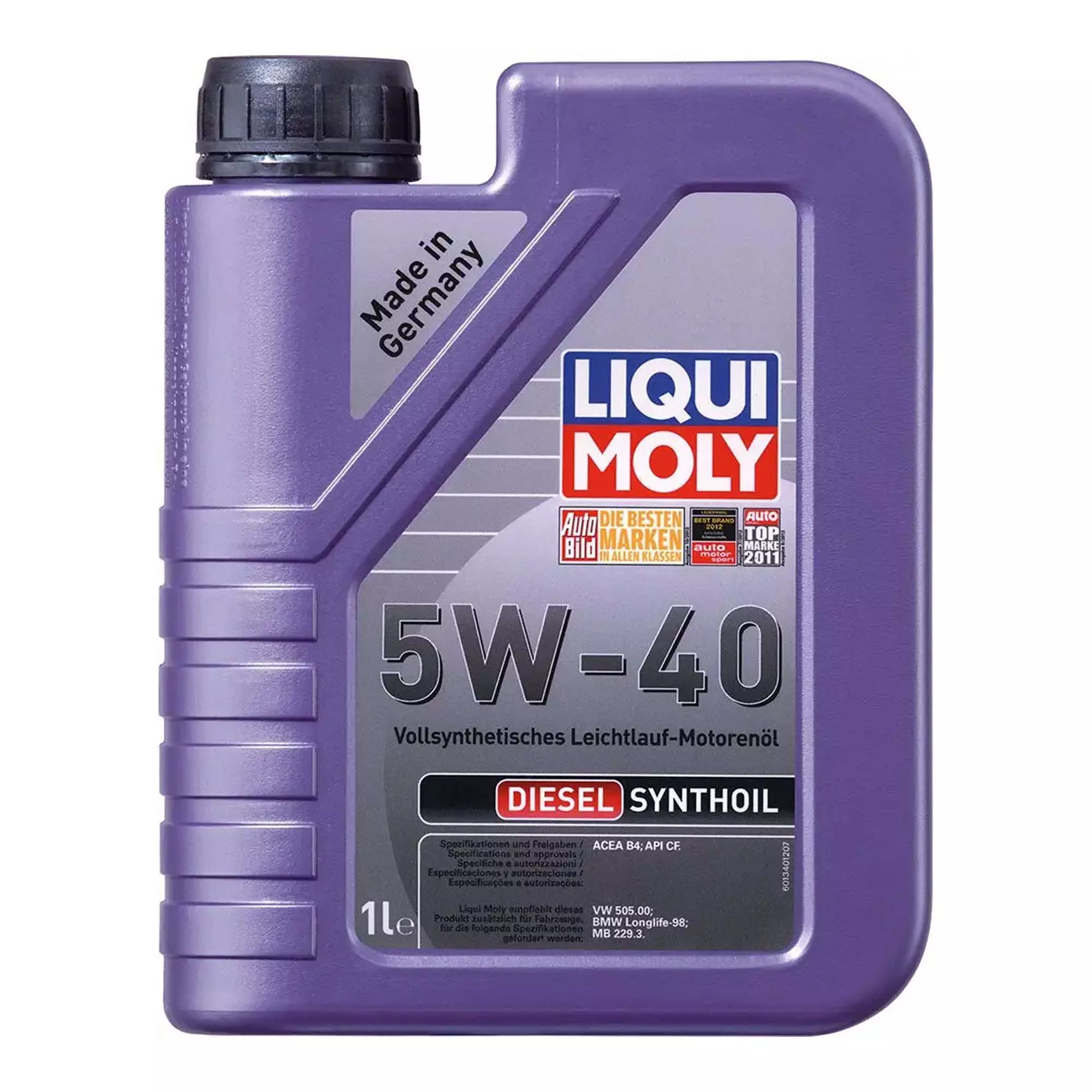 Масло моторное Liqui Moly Diesel Synthoil 5W-40 1л (1926) Масло моторное Liqui Moly Diesel Synthoil 5W-40 1л (1926)
