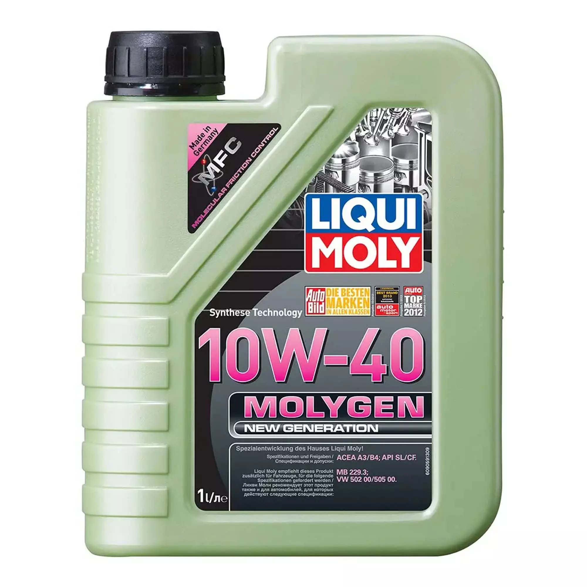Масло моторное Liqui Moly Molygen New Generation 10W-40 1л (9059) Масло моторное Liqui Moly Molygen New Generation 10W-40 1л (9059)
