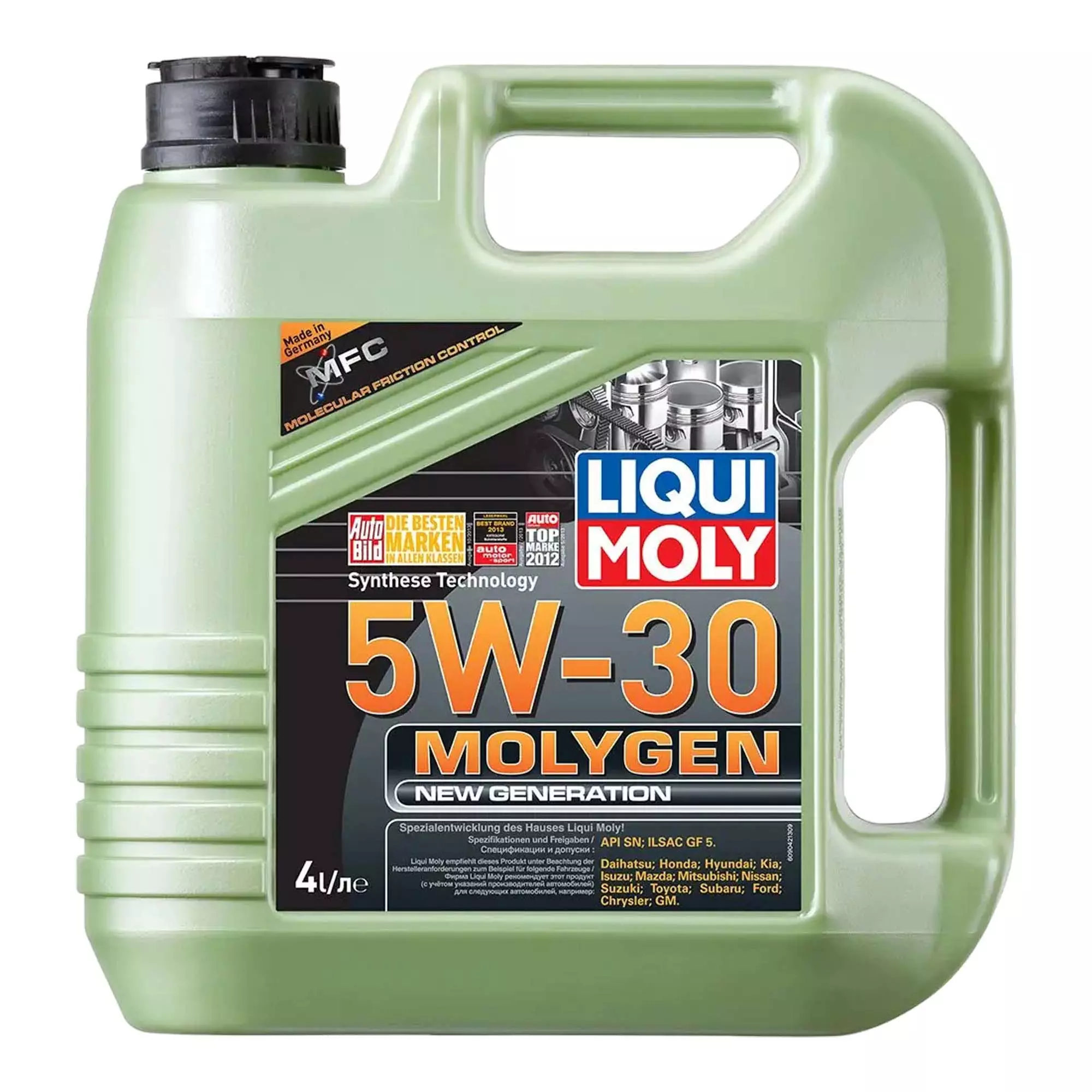 Олива моторна Liqui Moly Molygen New Generation 5W-30 4л (9042)