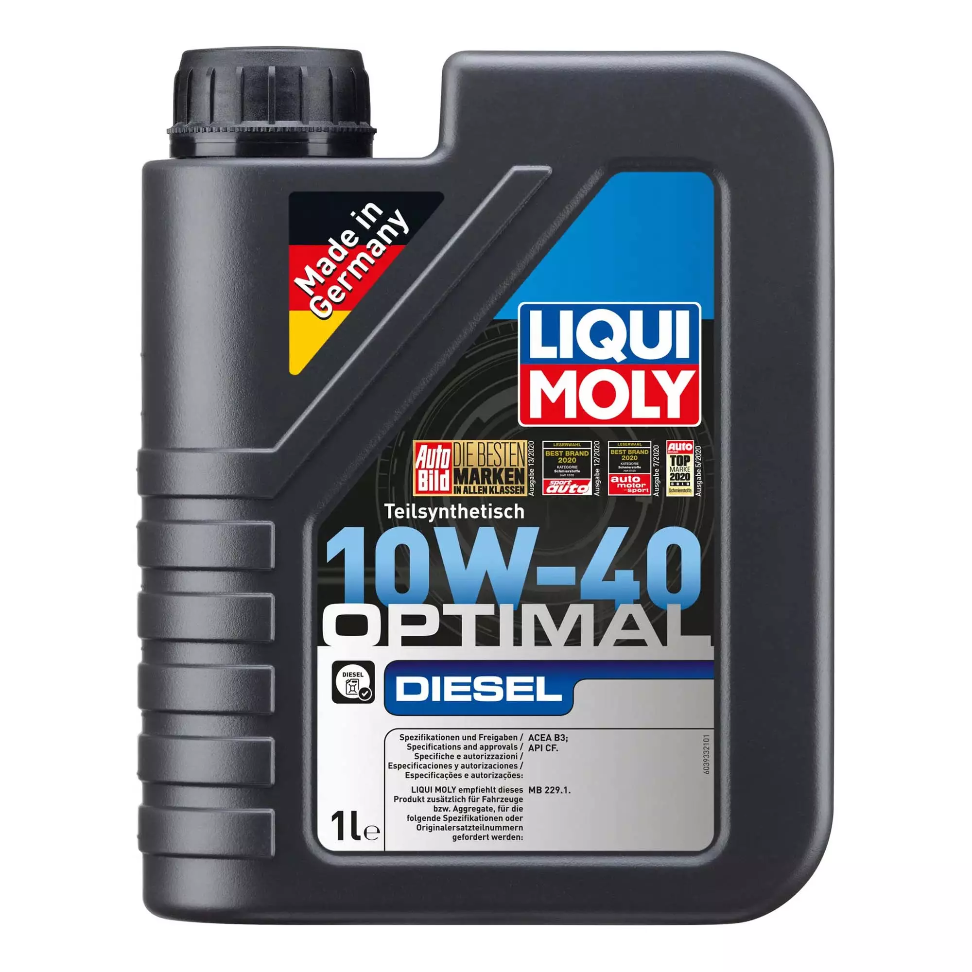 Масло моторное Liqui Moly Optimal Diesel SAE 10W-40 1л (3933) Масло моторное Liqui Moly Optimal Diesel SAE 10W-40 1л (3933)