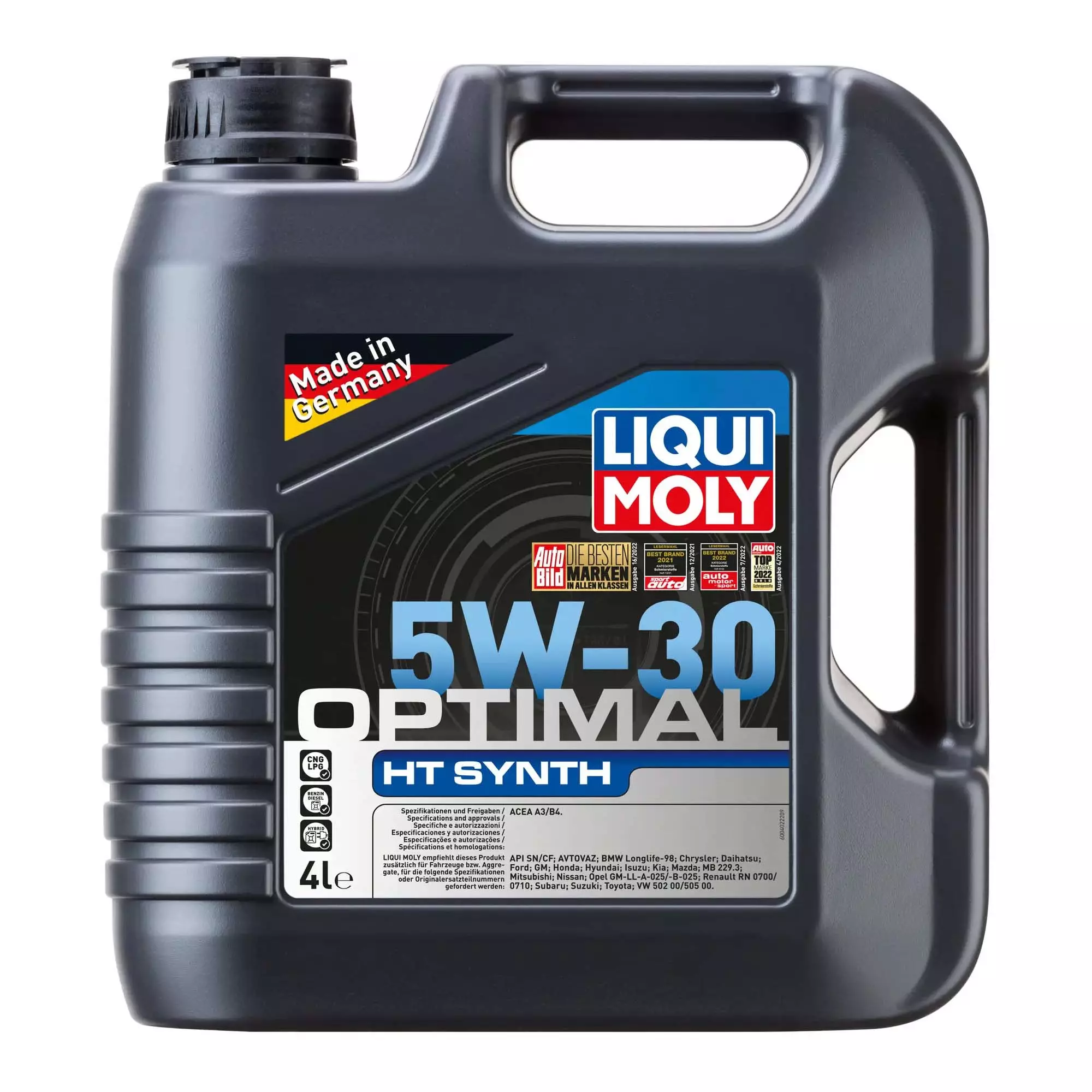 Олива моторна Liqui Moly Optimal HT Synth 5W-30 4л (39001) Олива моторна Liqui Moly Optimal HT Synth 5W-30 4л (39001)