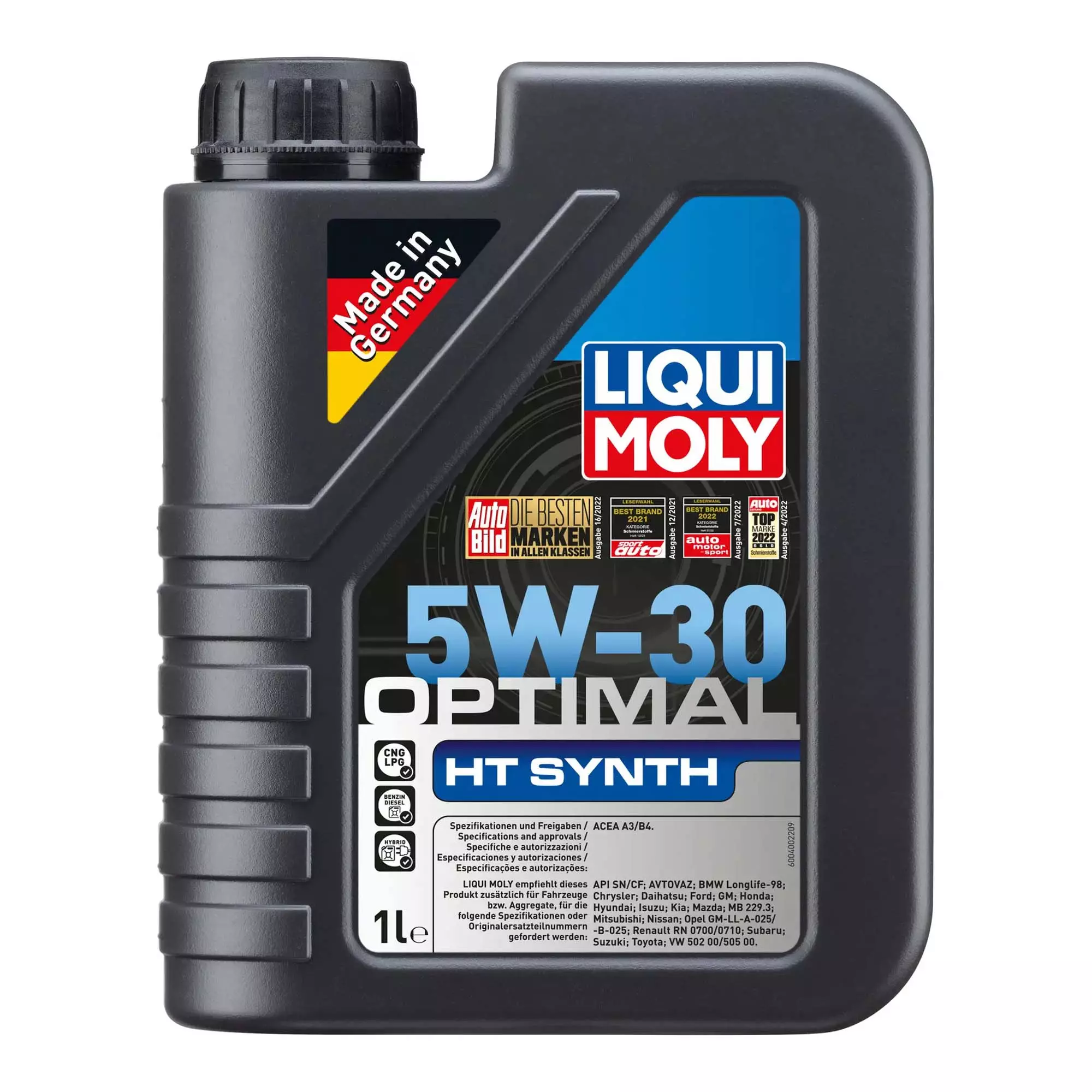 Моторна олива Liqui Moly Optimal Syntn 5W-30 1л (2344)