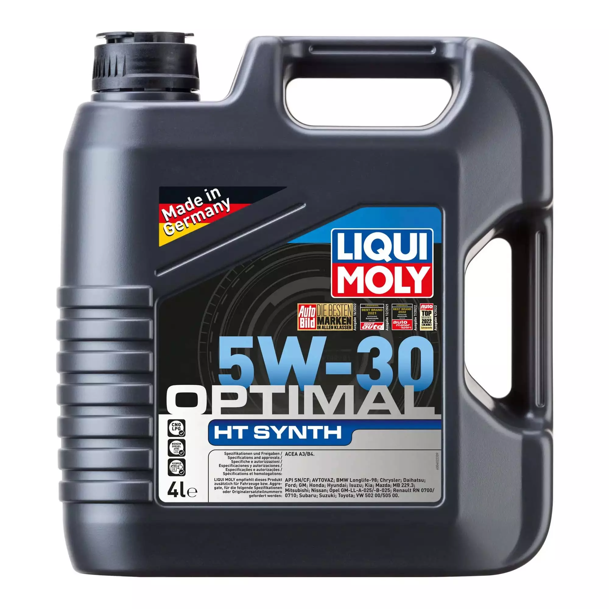 Моторна олива Liqui Moly Optimal Synth 5W-30 4л (2345)