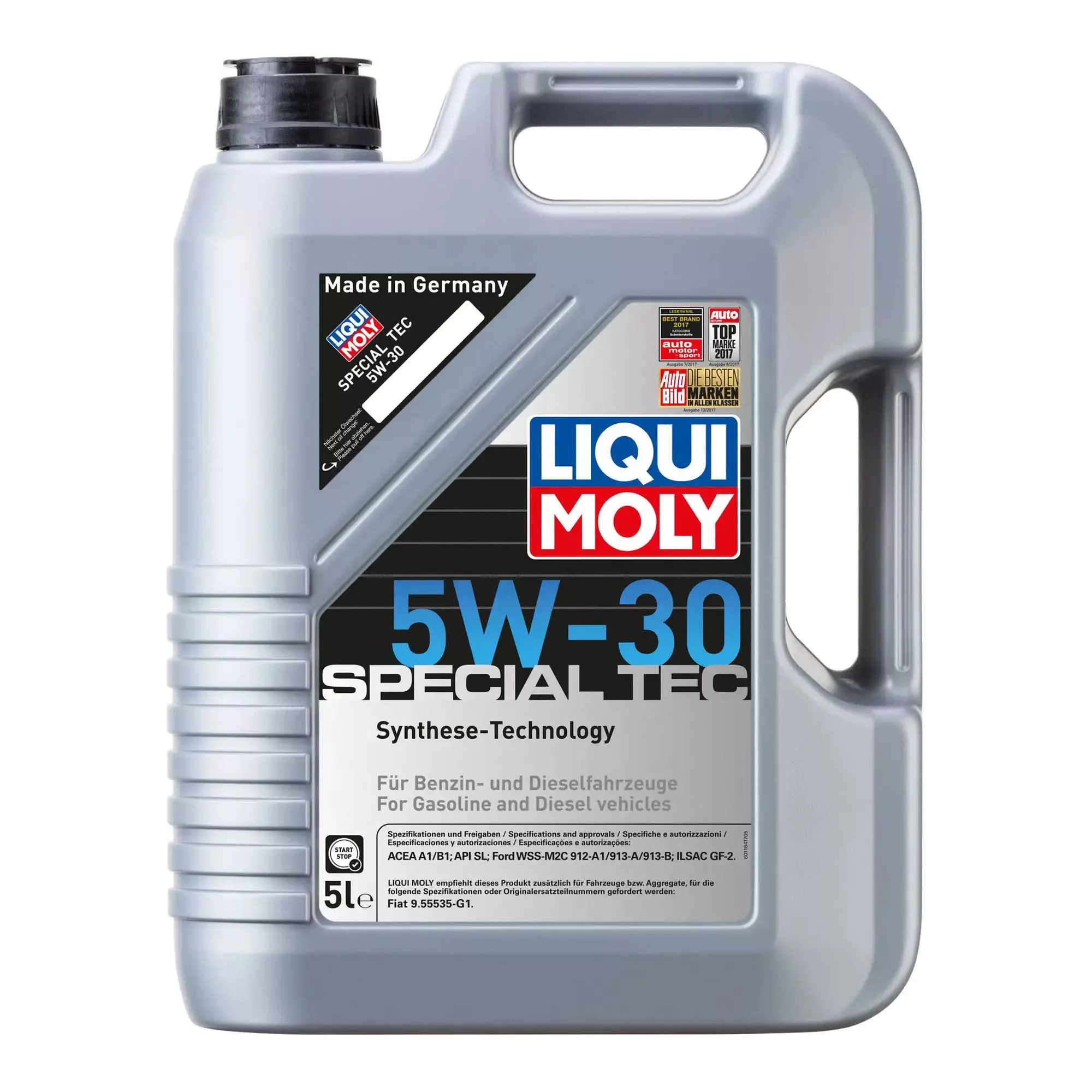 Олива моторна Liqui Moly Special Tec 5W-30 5л (9509)