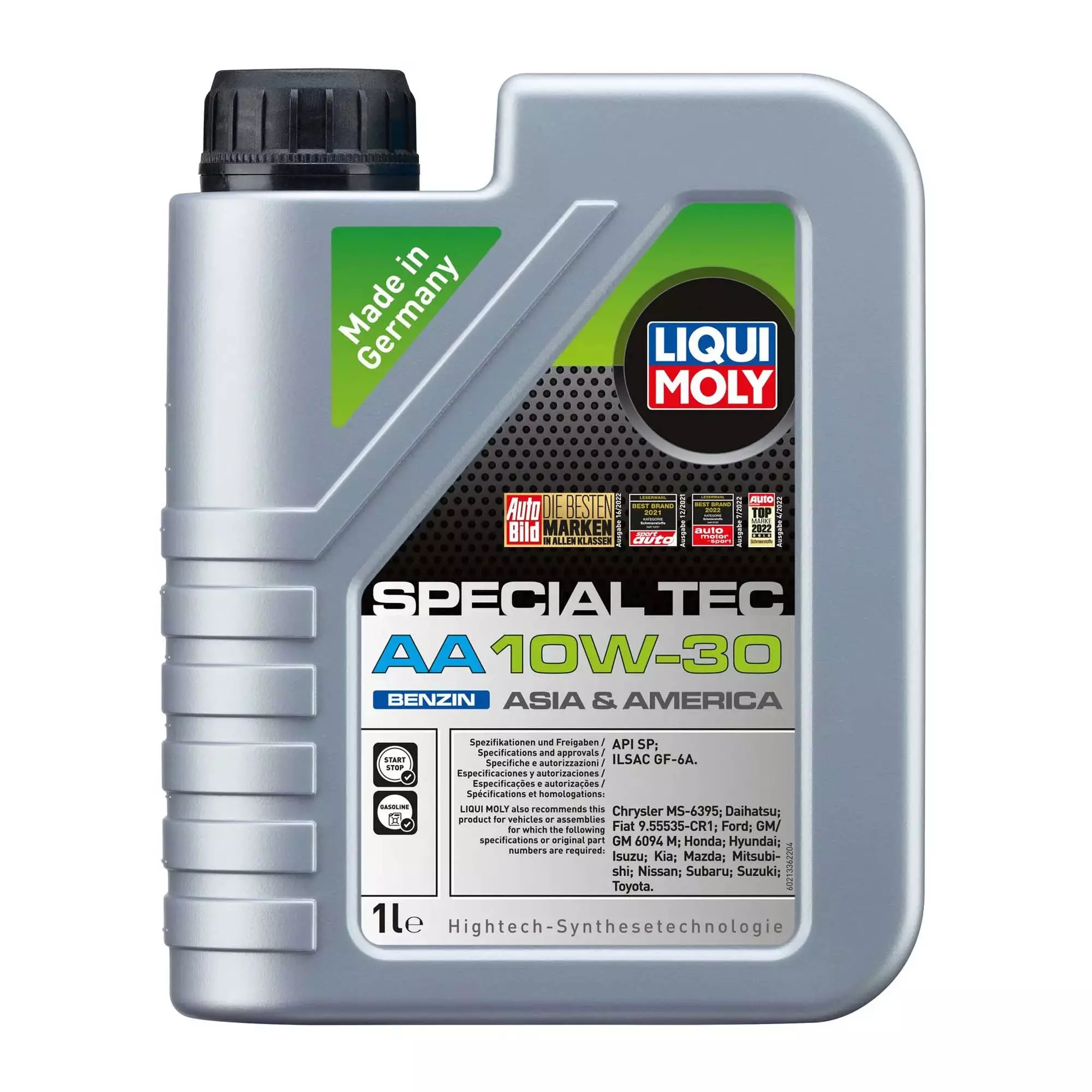 Масло моторное Liqui Moly Special Tec AA 10W-30 1л (21336)