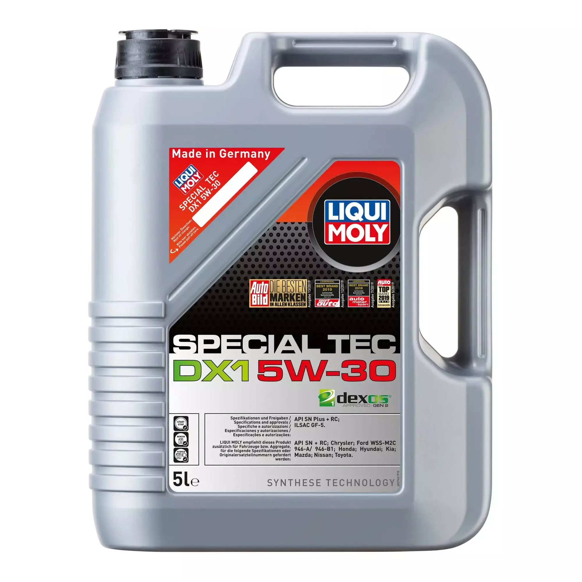 Масло моторное Liqui Moly Special Tec DX1 5W-30 5л (20969) Масло моторное Liqui Moly Special Tec DX1 5W-30 5л (20969)