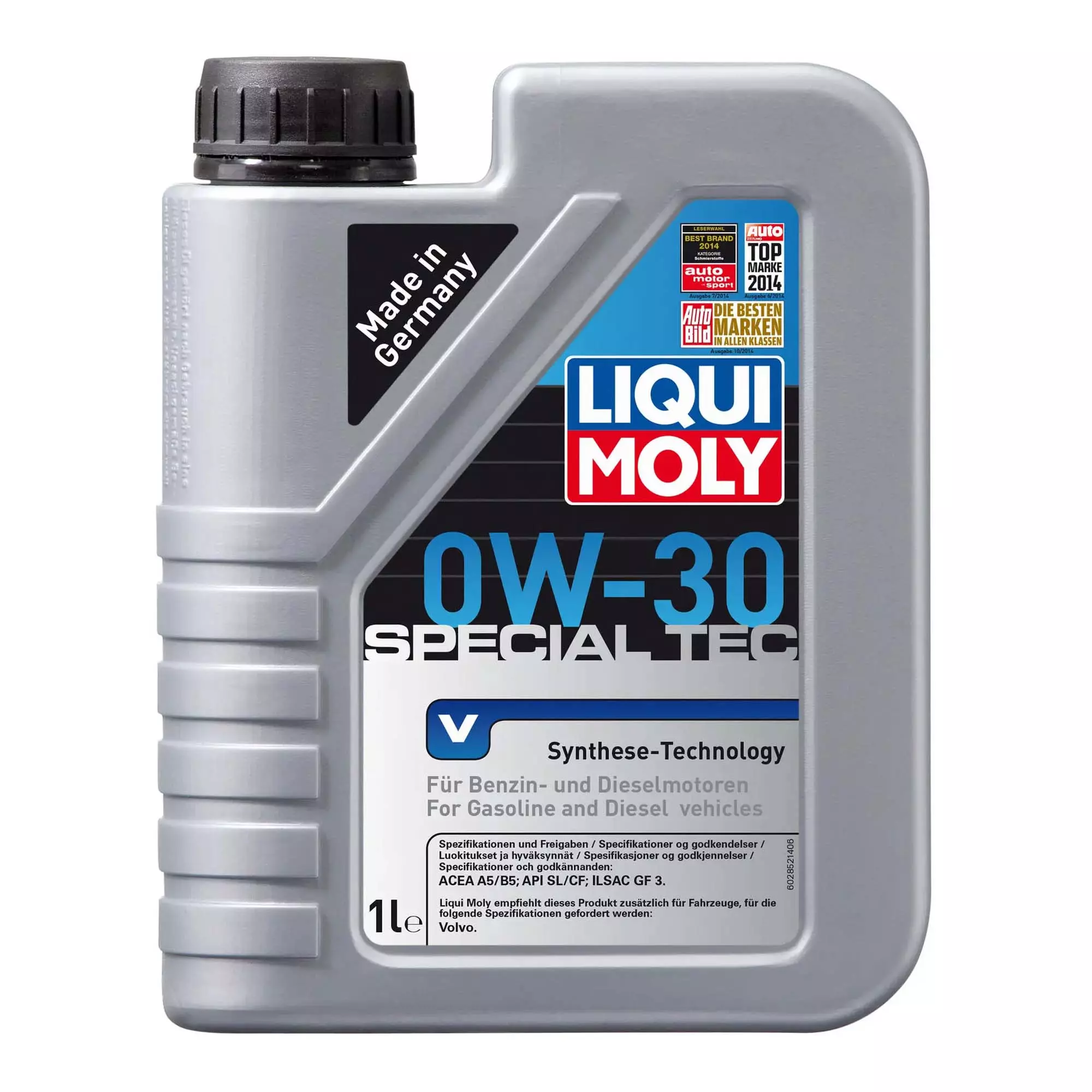 Олива моторна Liqui Moly Special Tec V 0W-30 1л (2852) Олива моторна Liqui Moly Special Tec V 0W-30 1л (2852)