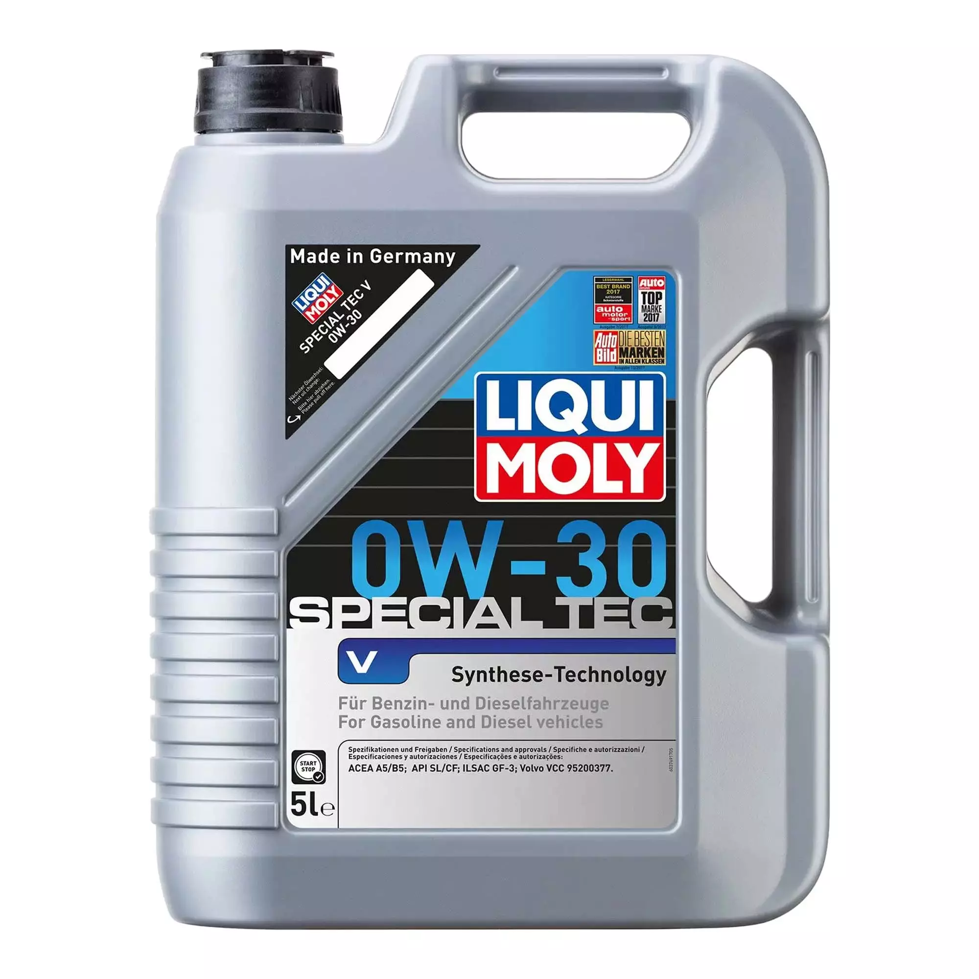 Масло моторное Liqui Moly Special Tec V 0W-30 5л (2853)