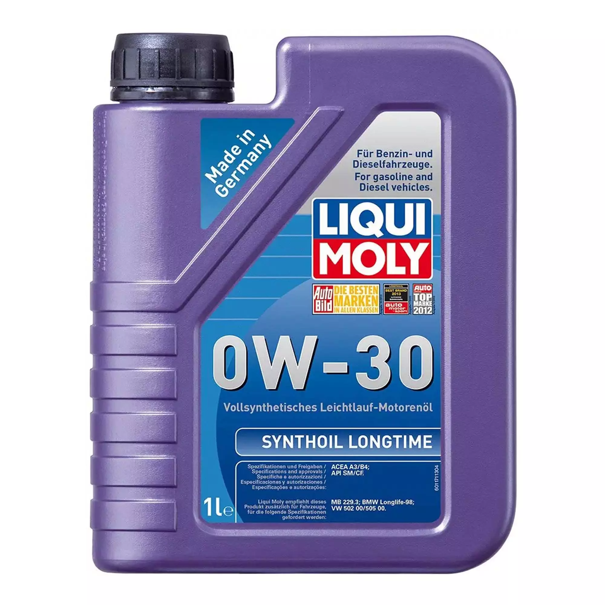 Масло моторное Liqui Moly Synthoil Longtime 0W-30 1л (8976) Масло моторное Liqui Moly Synthoil Longtime 0W-30 1л (8976)