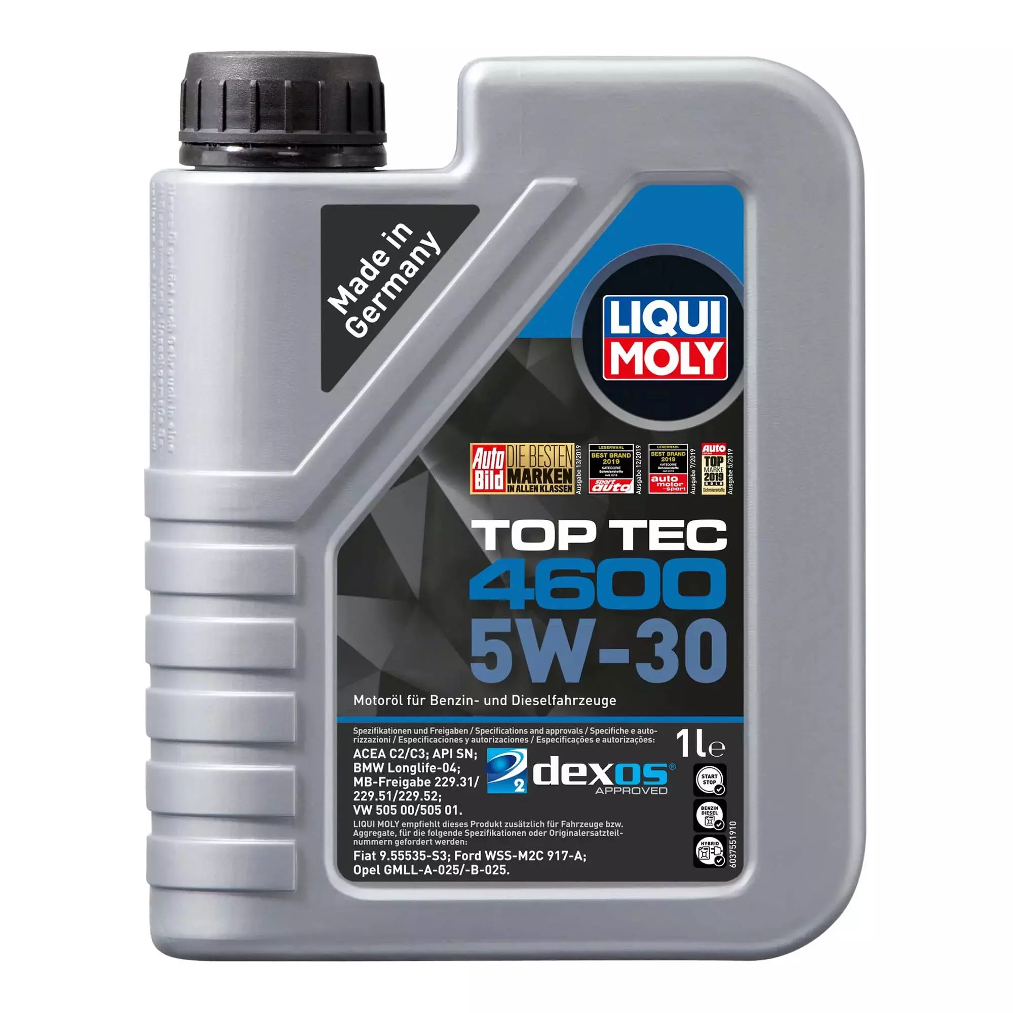 Масло моторное Liqui Moly Top Tec 4600 5W-30 1л (8032)