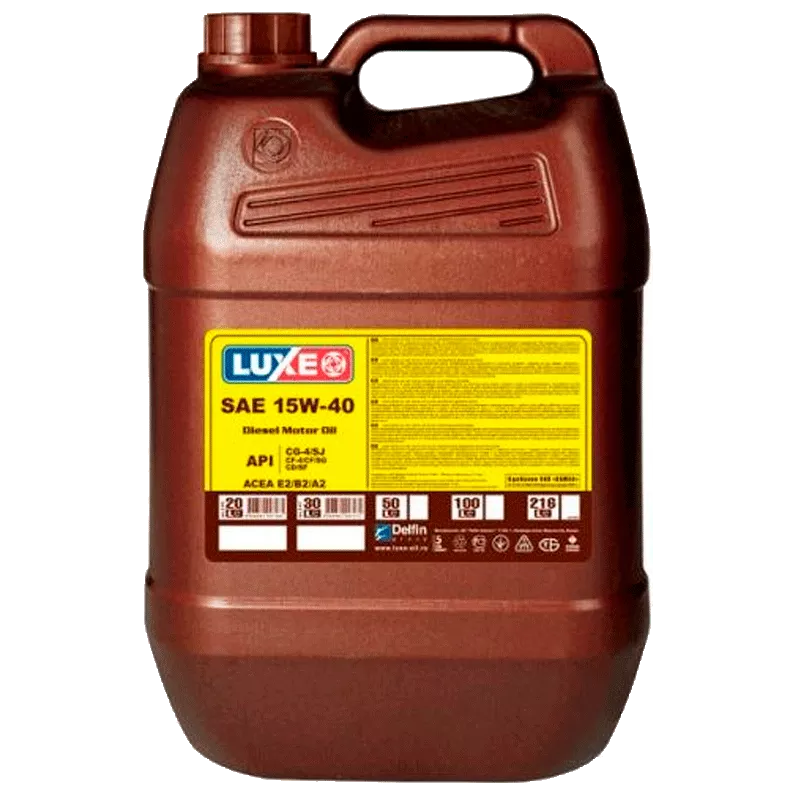Моторна олива LUXE DIESEL 15W-40 CG-4/SJ 10л Моторна олива LUXE DIESEL 15W-40 CG-4/SJ 10л