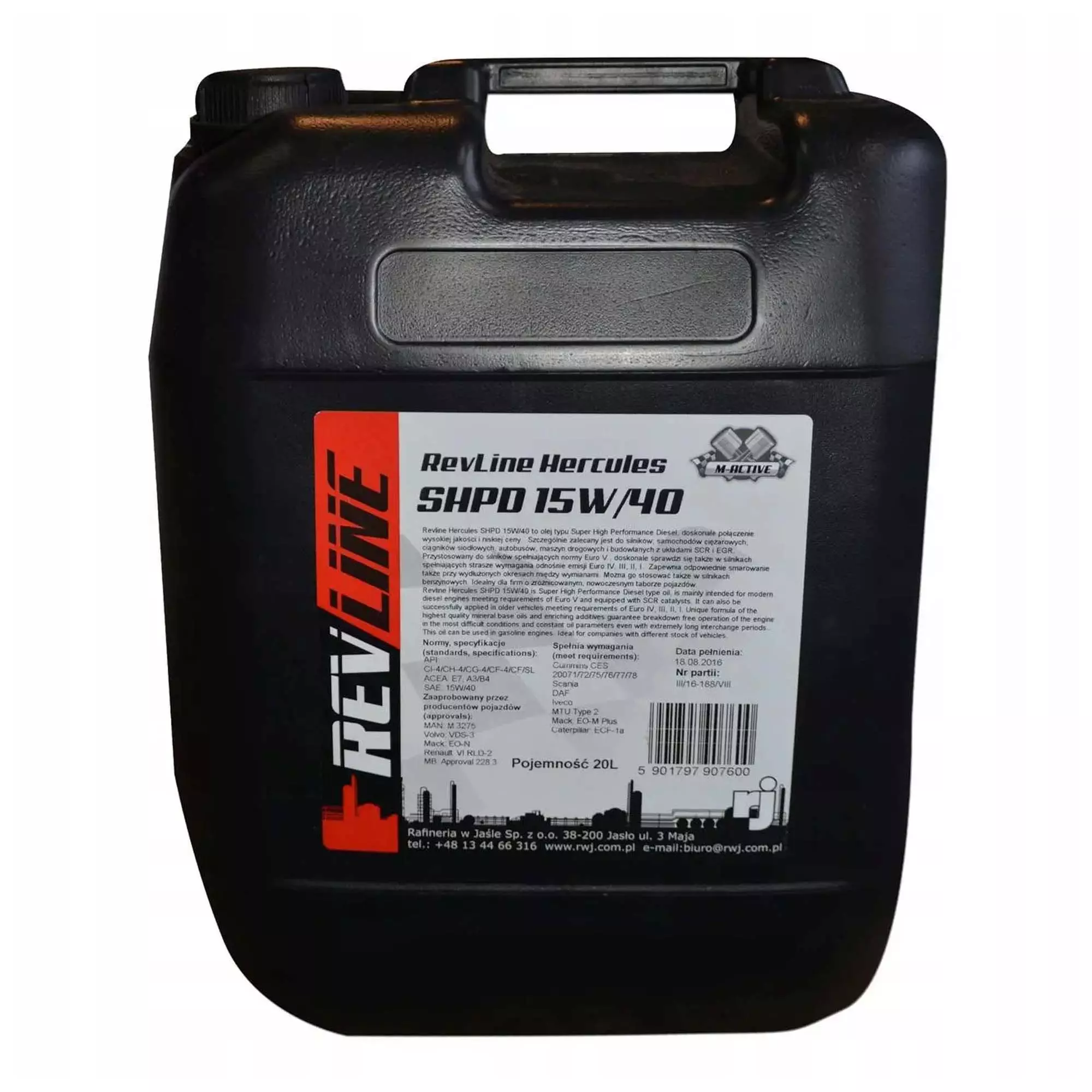Моторна олива MINERAL 15W-40 20л Моторна олива MINERAL 15W-40 20л