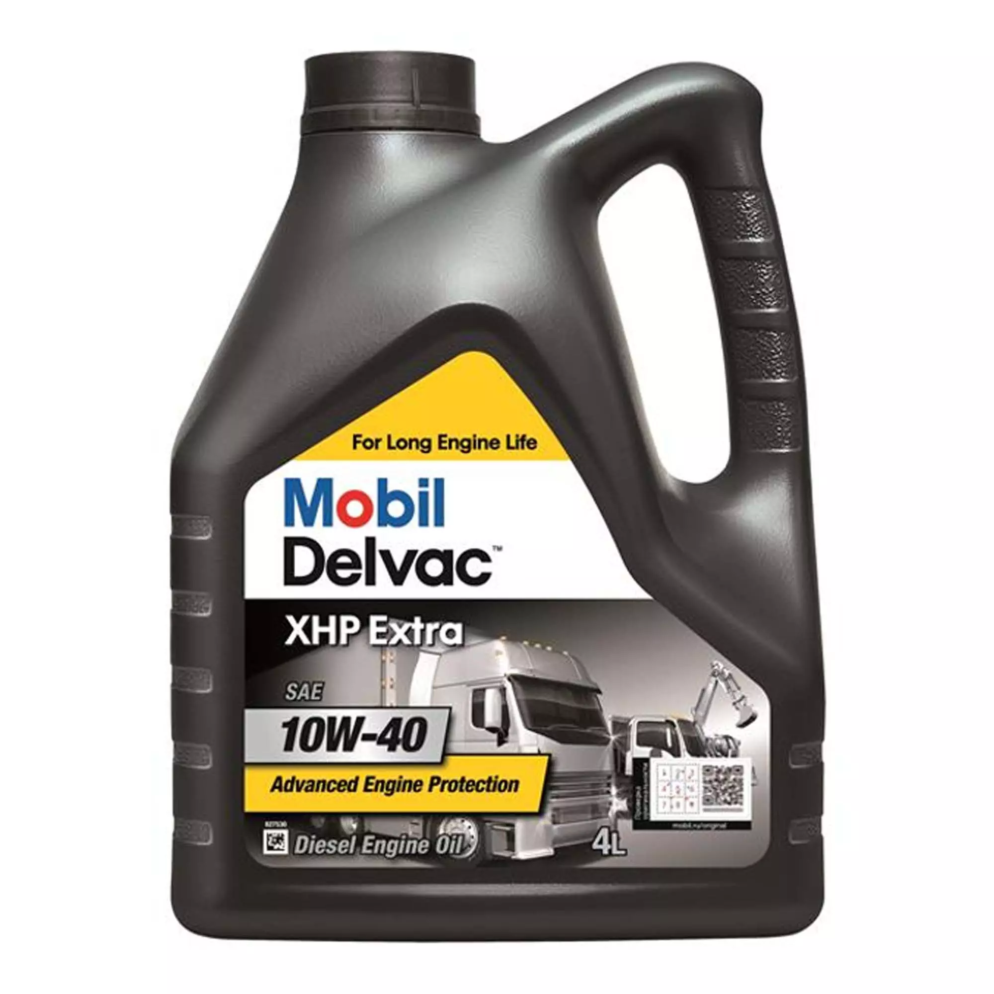 Моторное масло MOBIL Delvac XHP Extra 10W-40 4л (152657) Моторное масло MOBIL Delvac XHP Extra 10W-40 4л (152657)