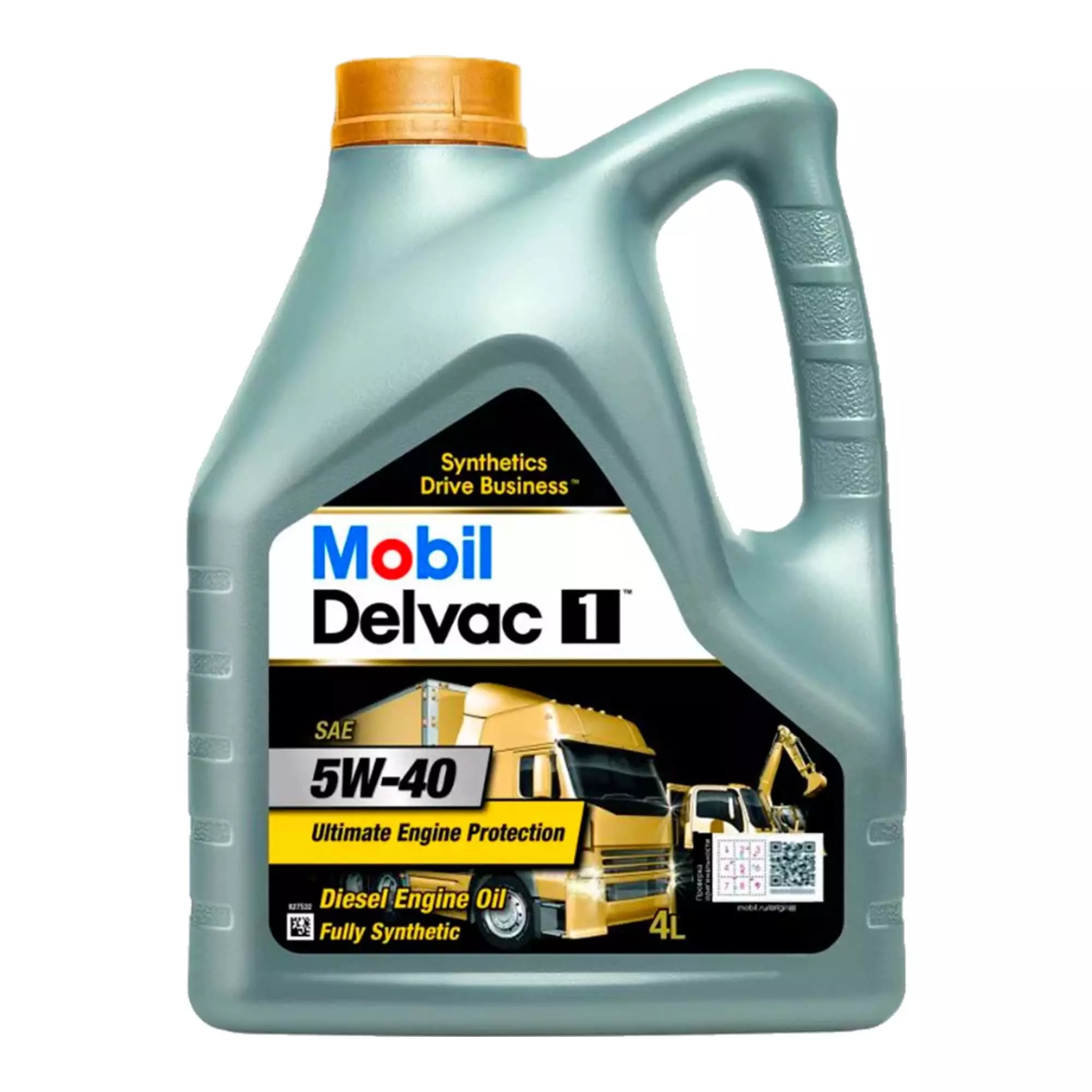 Моторное масло MOBIL DELVAC1 5W-40 4л (152656) Моторное масло MOBIL DELVAC1 5W-40 4л (152656)