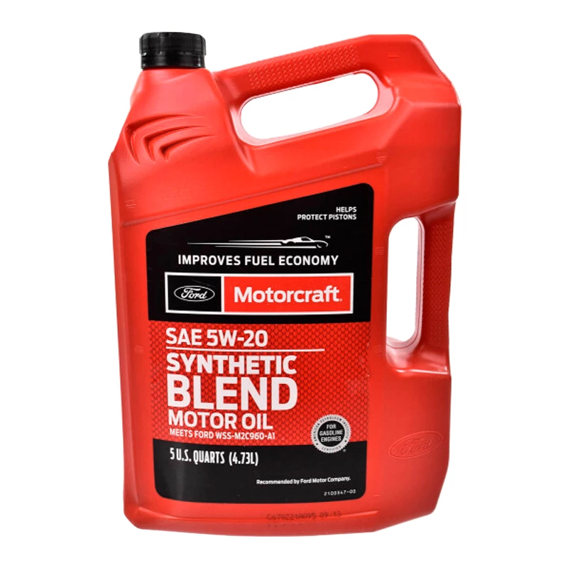 Моторна олива Ford Motorcraft Premium Synthetic Blend Motor Oil 5W-20 4.73л (XO5W205Q3SP)