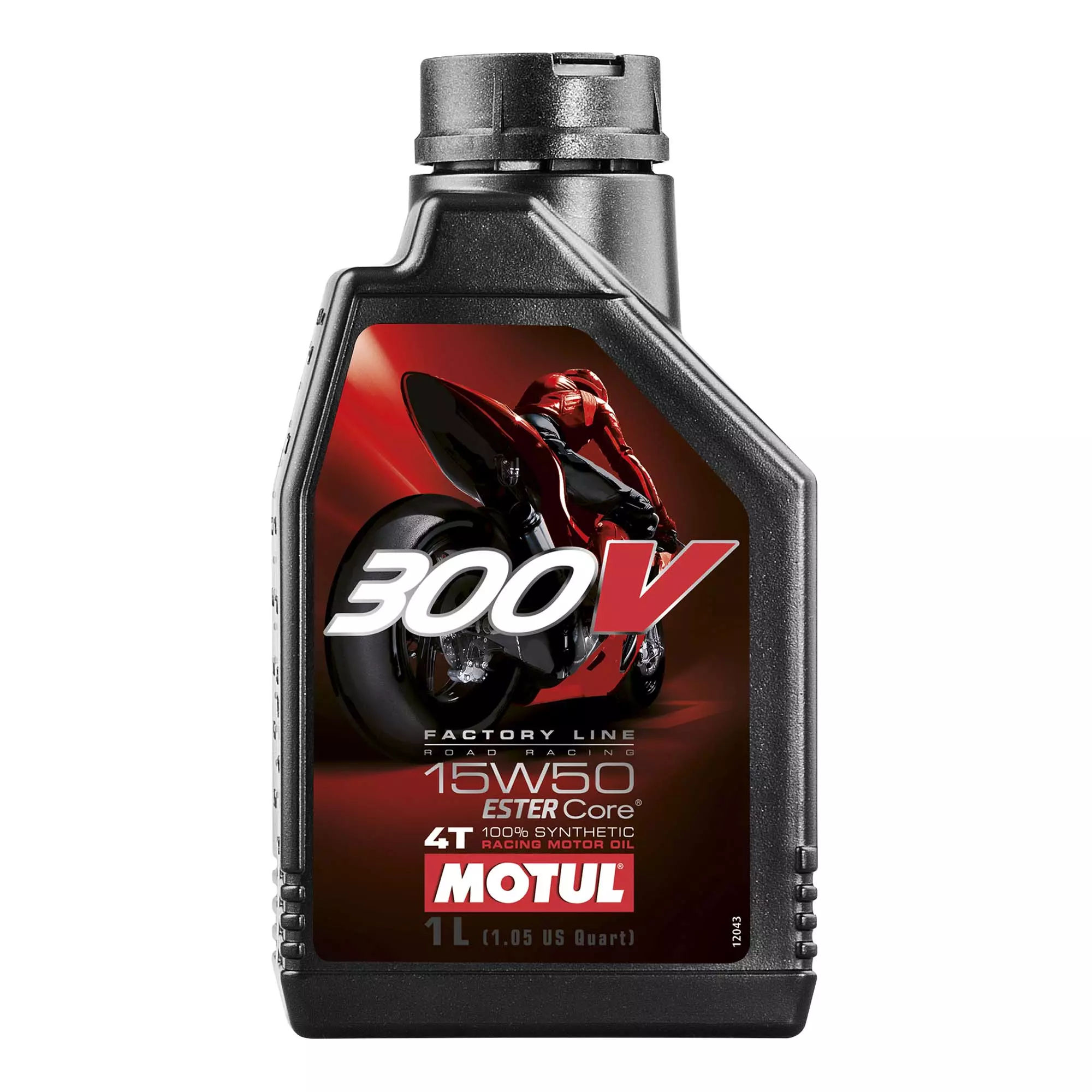 Масло моторное MOTUL 300V 4T Factory Line Road Racing SAE 15W-50 1л (836211/104125)