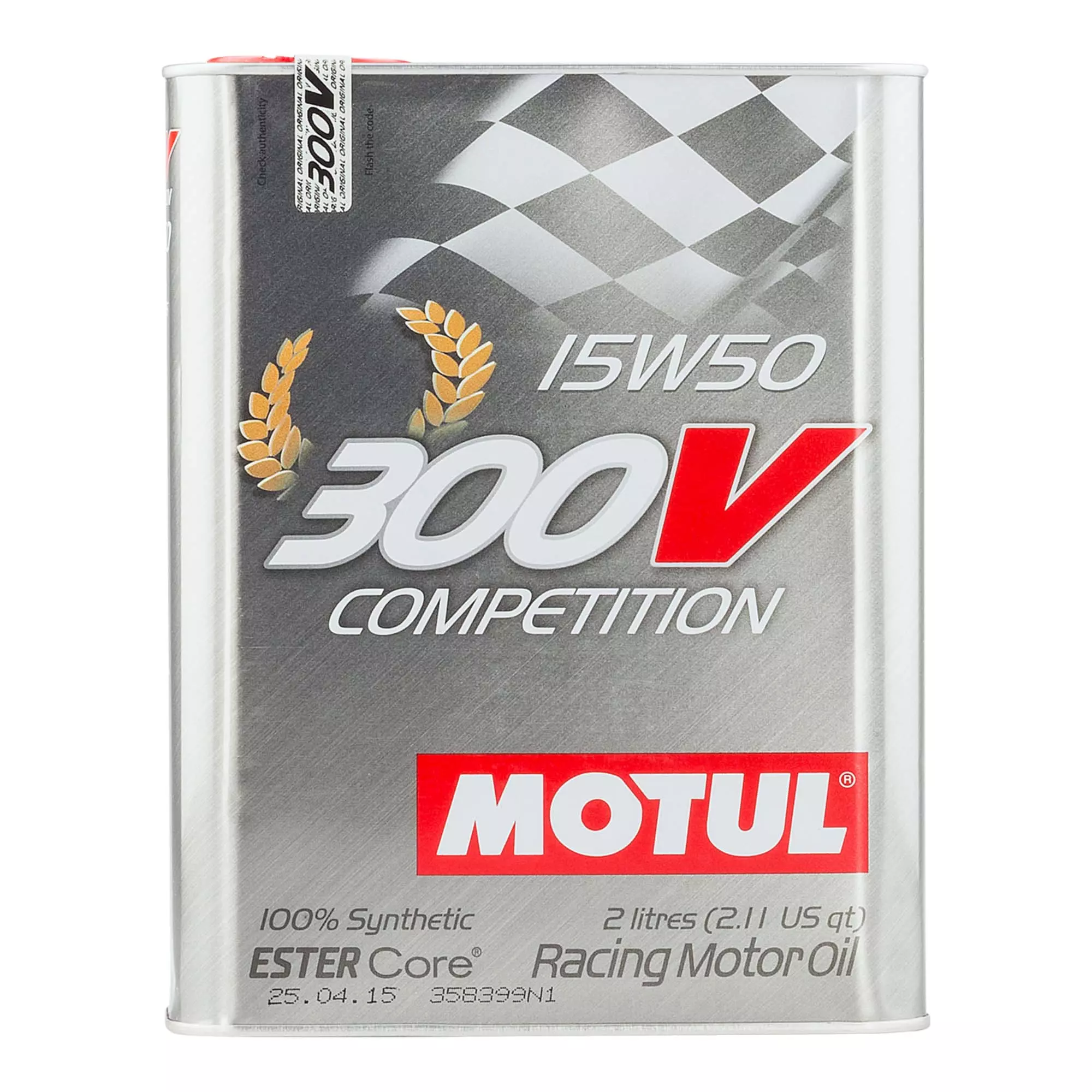 Моторна олія MOTUL 300V Competition 15W50 2л (825702)