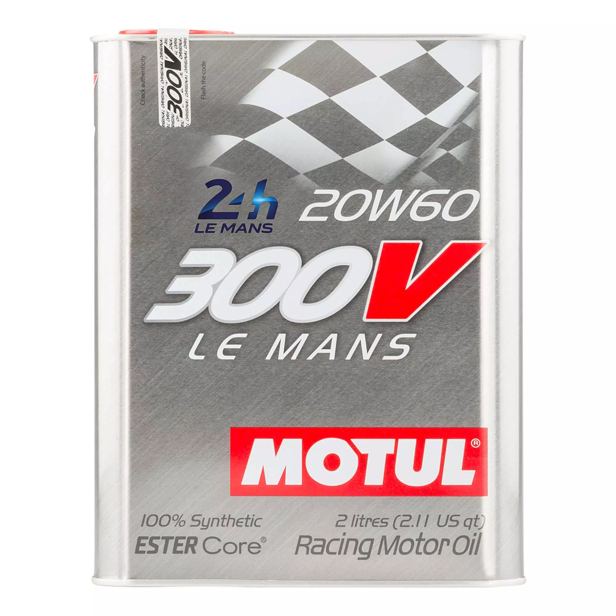 Масло моторное MOTUL 300V Le Mans SAE 20W-60 2л (825802/104245)