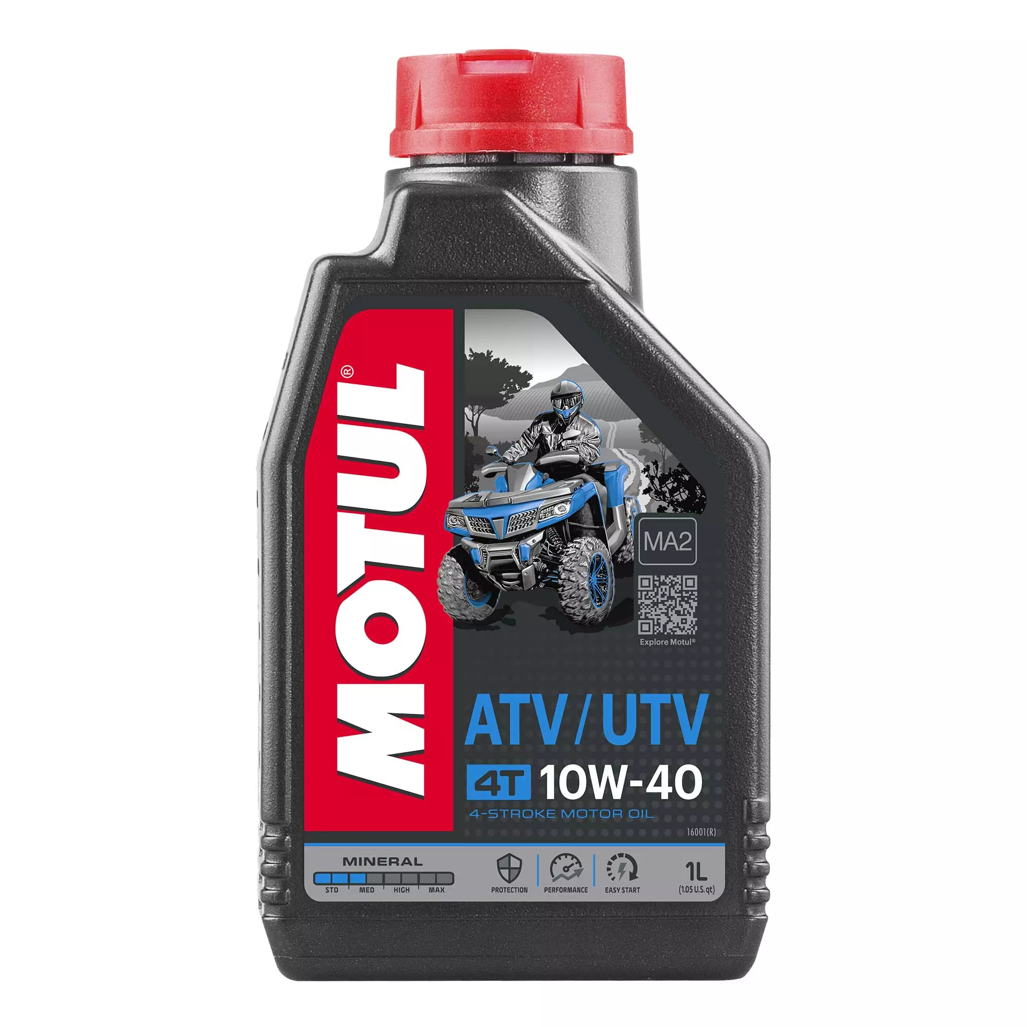Масло моторное MOTUL 4T ATV-UTV SAE 10W-40 1л (852601)