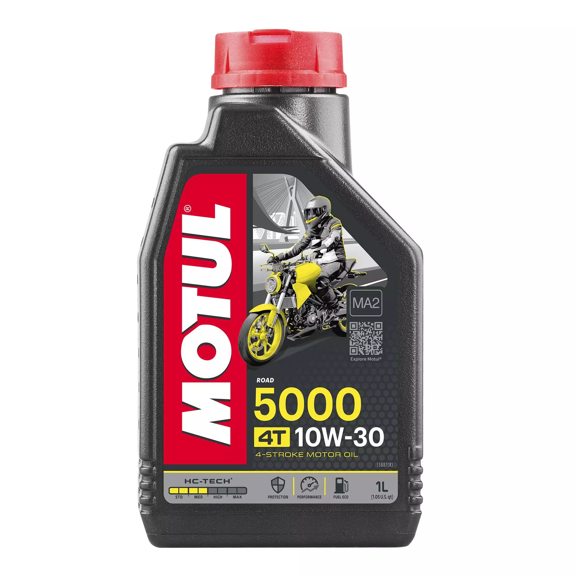 Моторна олива Motul 5000 4T SAE 10W-30 1 л (837811)