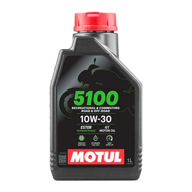 Масло моторное  Motul 5100 4T 10W-30 1л (104062)