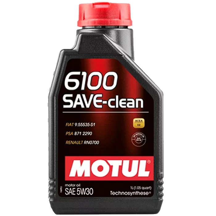 Масло моторное MOTUL 6100 Save-clean SAE 5W-30 1л (841611)
