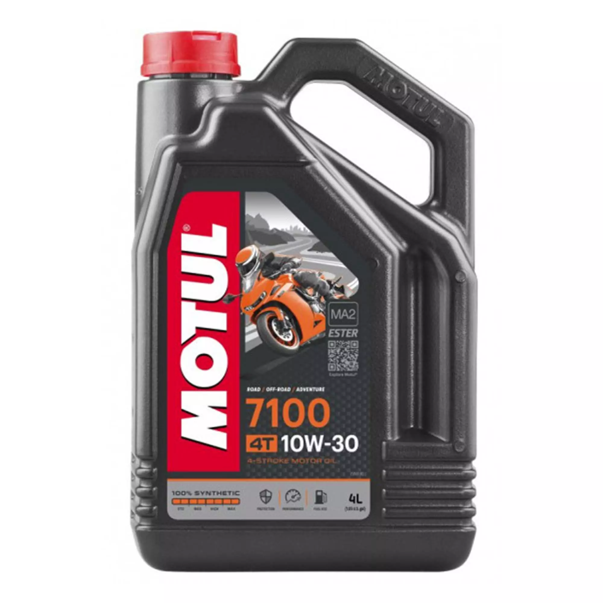 Олива моторна MOTUL 7100 4T SAE 10W30 4л (845441/104090)