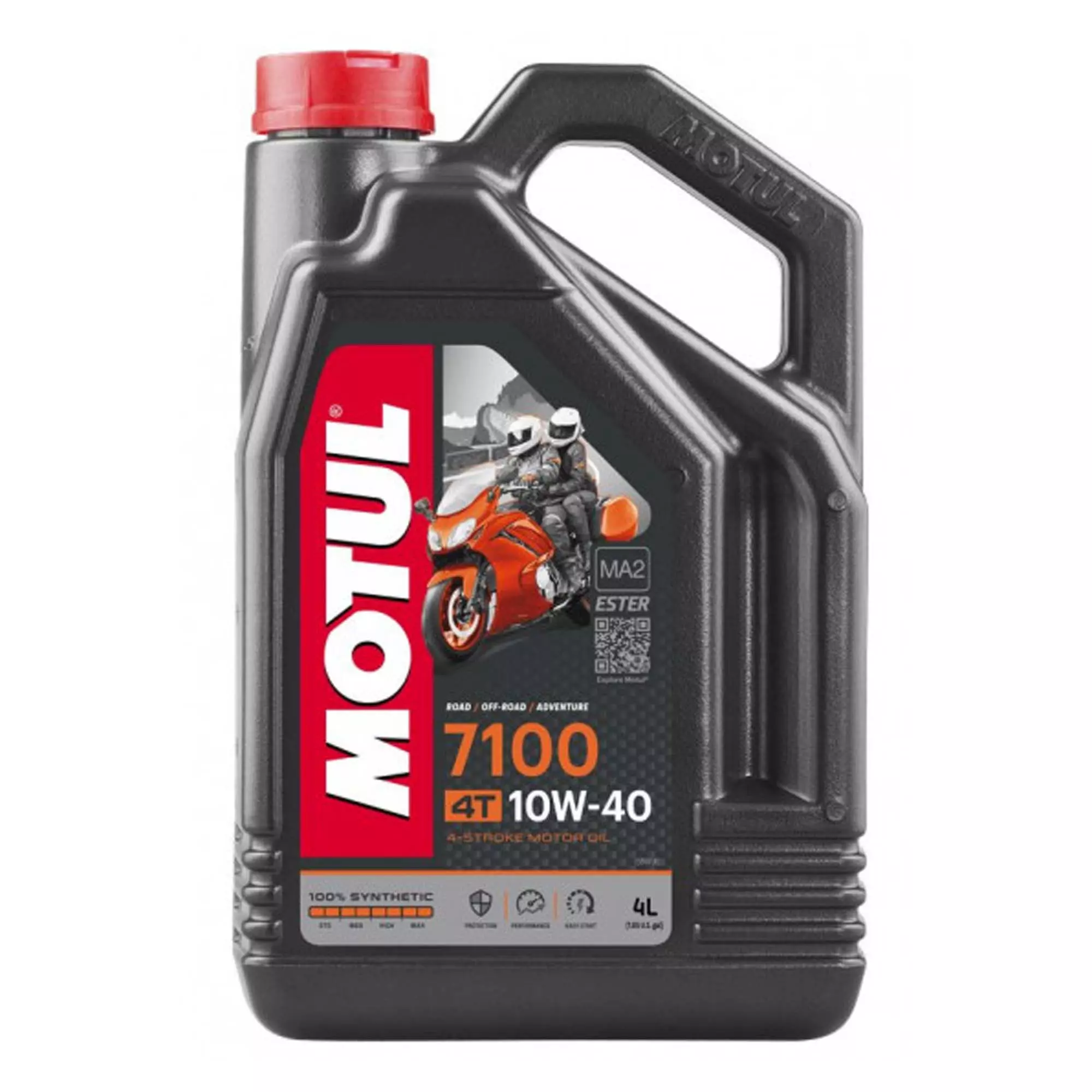 Олива моторна MOTUL 7100 4T SAE 10W40 4л (836341/104092)