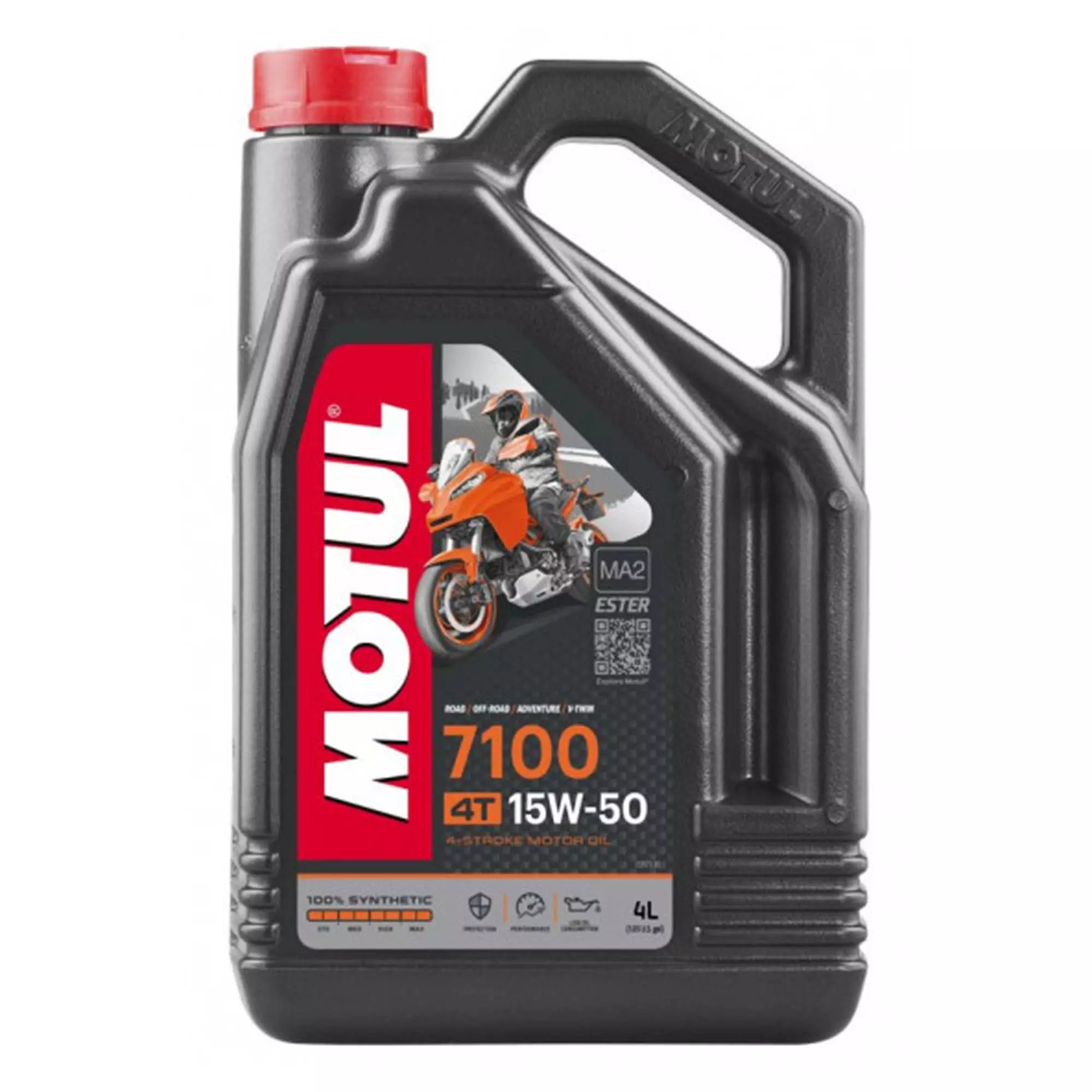 Олива моторна MOTUL 7100 4T SAE 15W50 4л (845241/104299) Олива моторна MOTUL 7100 4T SAE 15W50 4л (845241/104299)