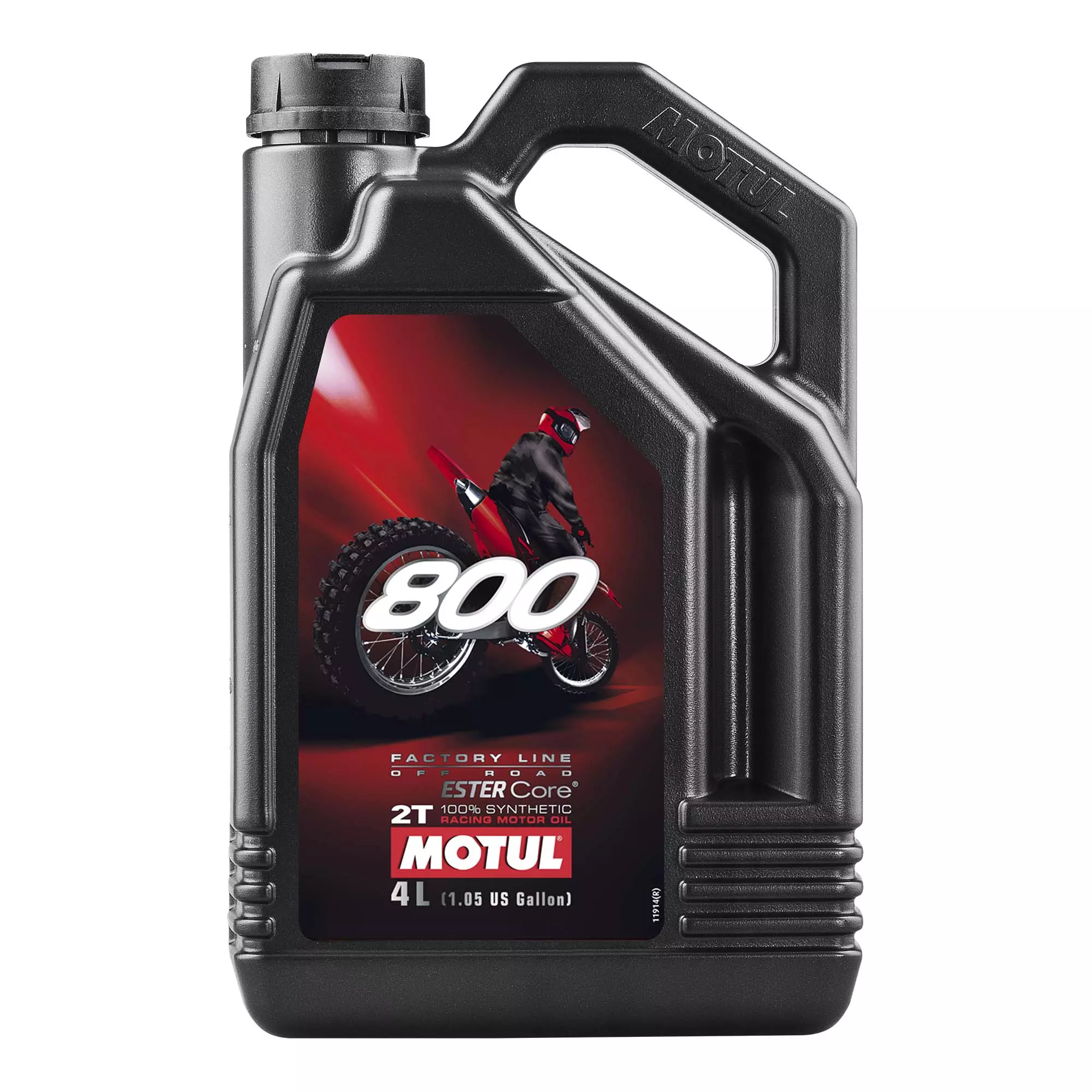 Масло моторное MOTUL 800 2T Factory Line Off Road 4л (837141)