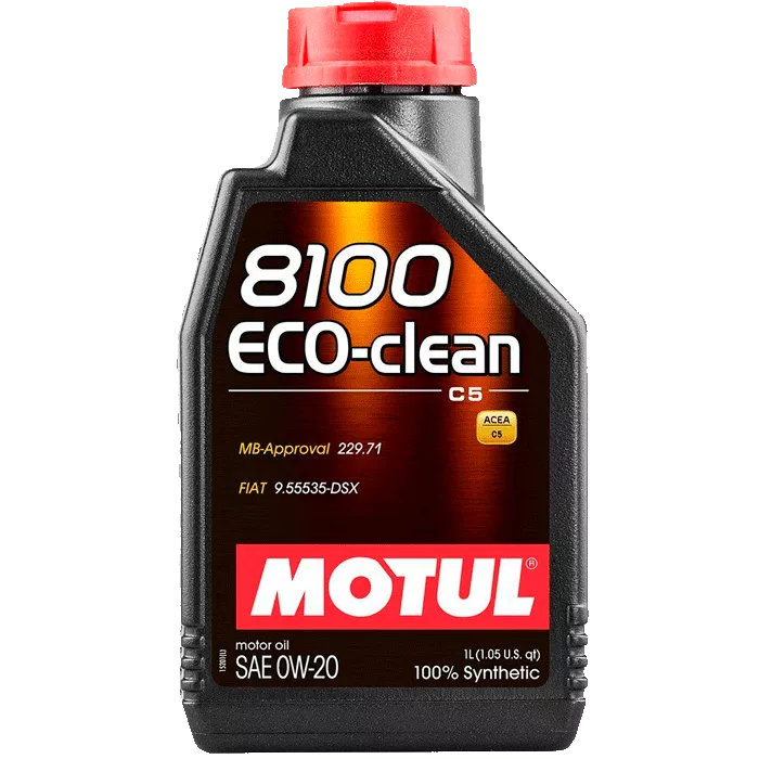 Моторное масло Motul 8100 Eco-clean 0W-20 1л (868111)