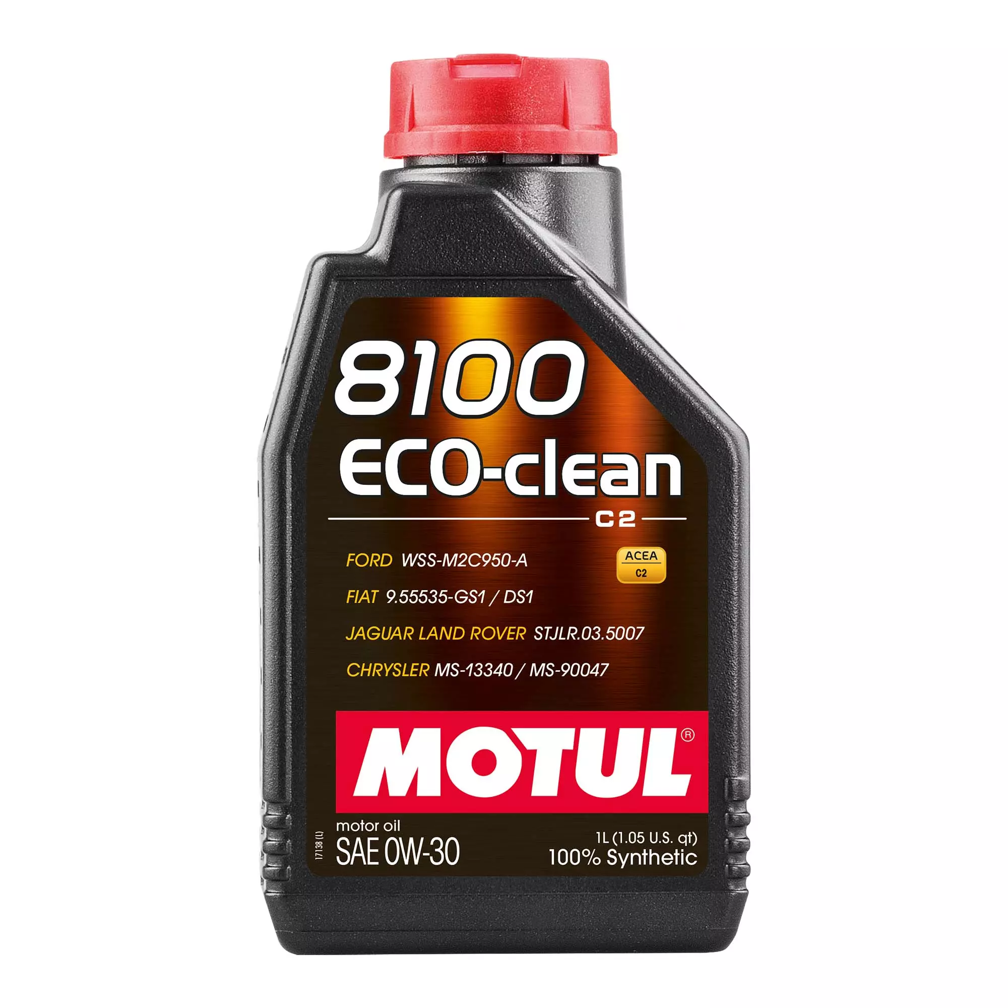 Масло моторное MOTUL 8100 Eco-clean SAE 0W-30 1л (868011/102888)