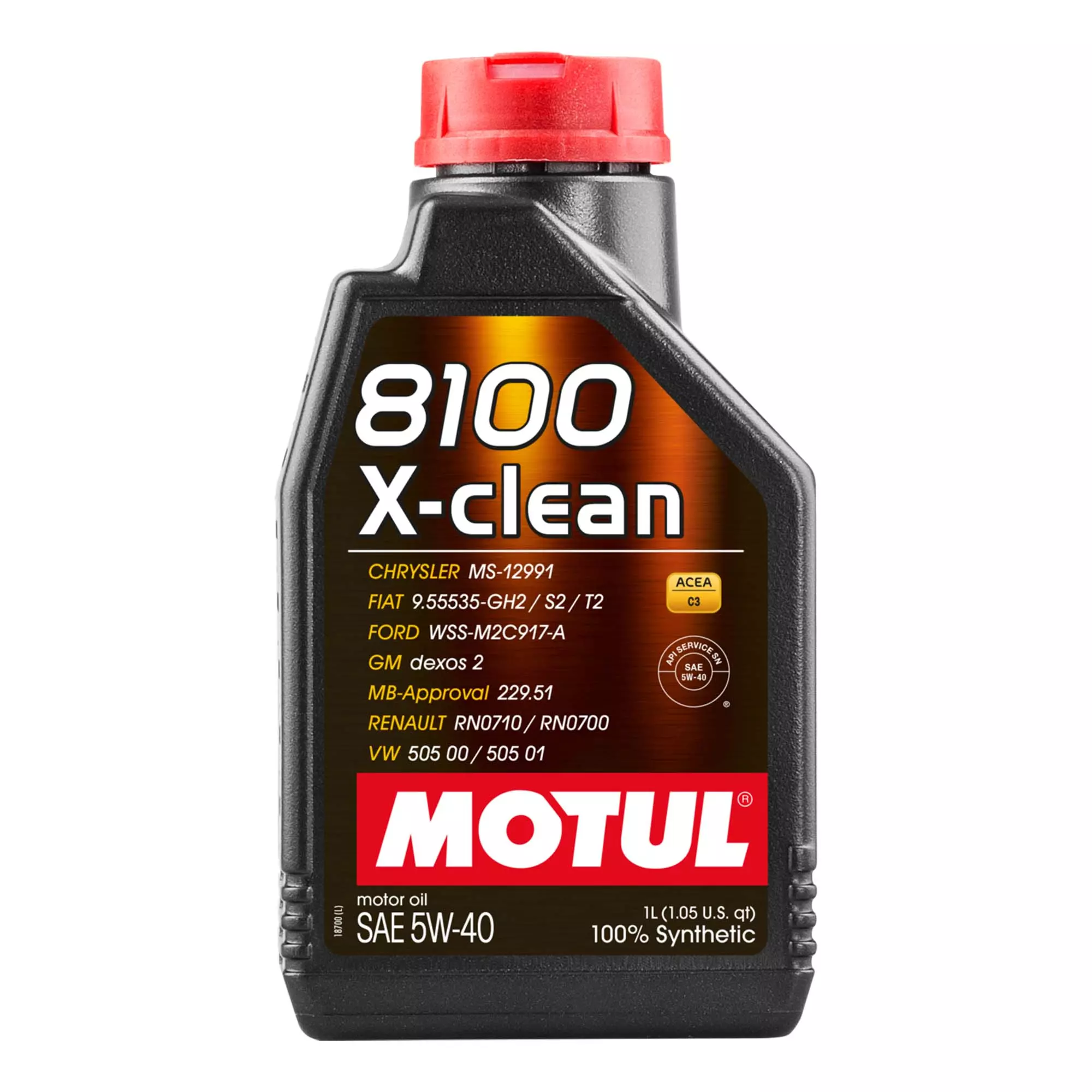 Масло моторное MOTUL 8100 X-CLEAN 5W-40 1л (102786) Масло моторное MOTUL 8100 X-CLEAN 5W-40 1л (102786)