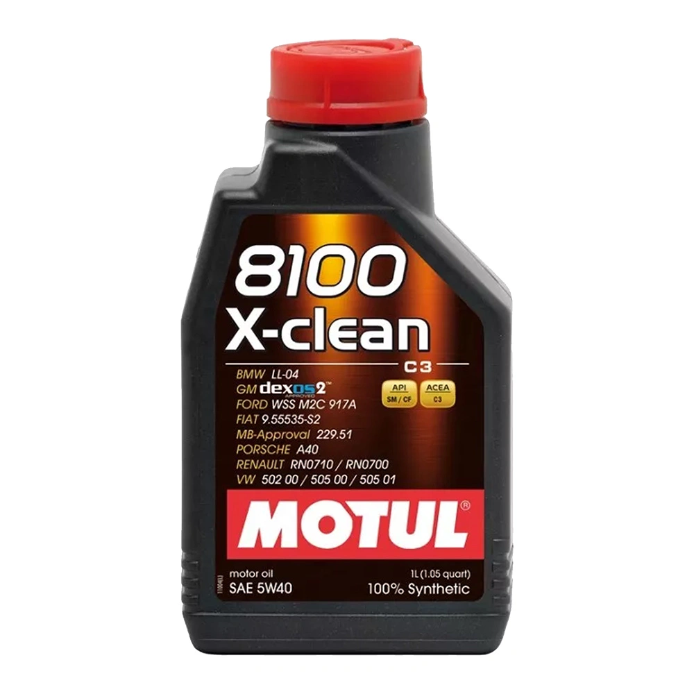 Олива моторна MOTUL 8100 X-CLEAN 5W-40 1л (854111)
